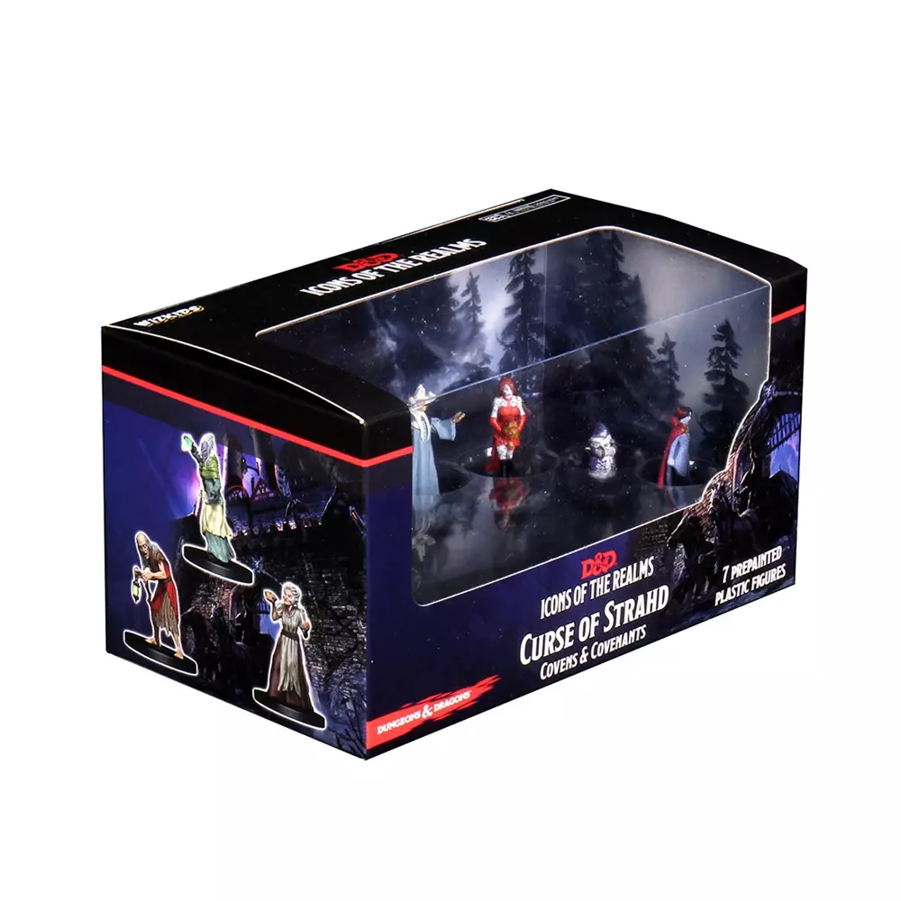 Product photo for WizKids  D&D Icons of the Realms: Curse Strahd – Covens & Covenants Boxed Set (New)