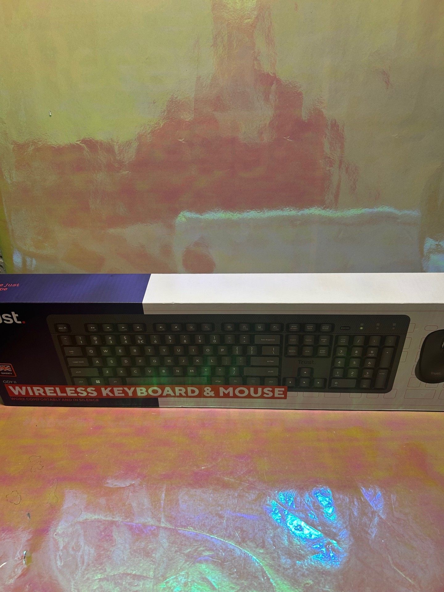 Product photo for Trust Wireless Keyboard & Mouse