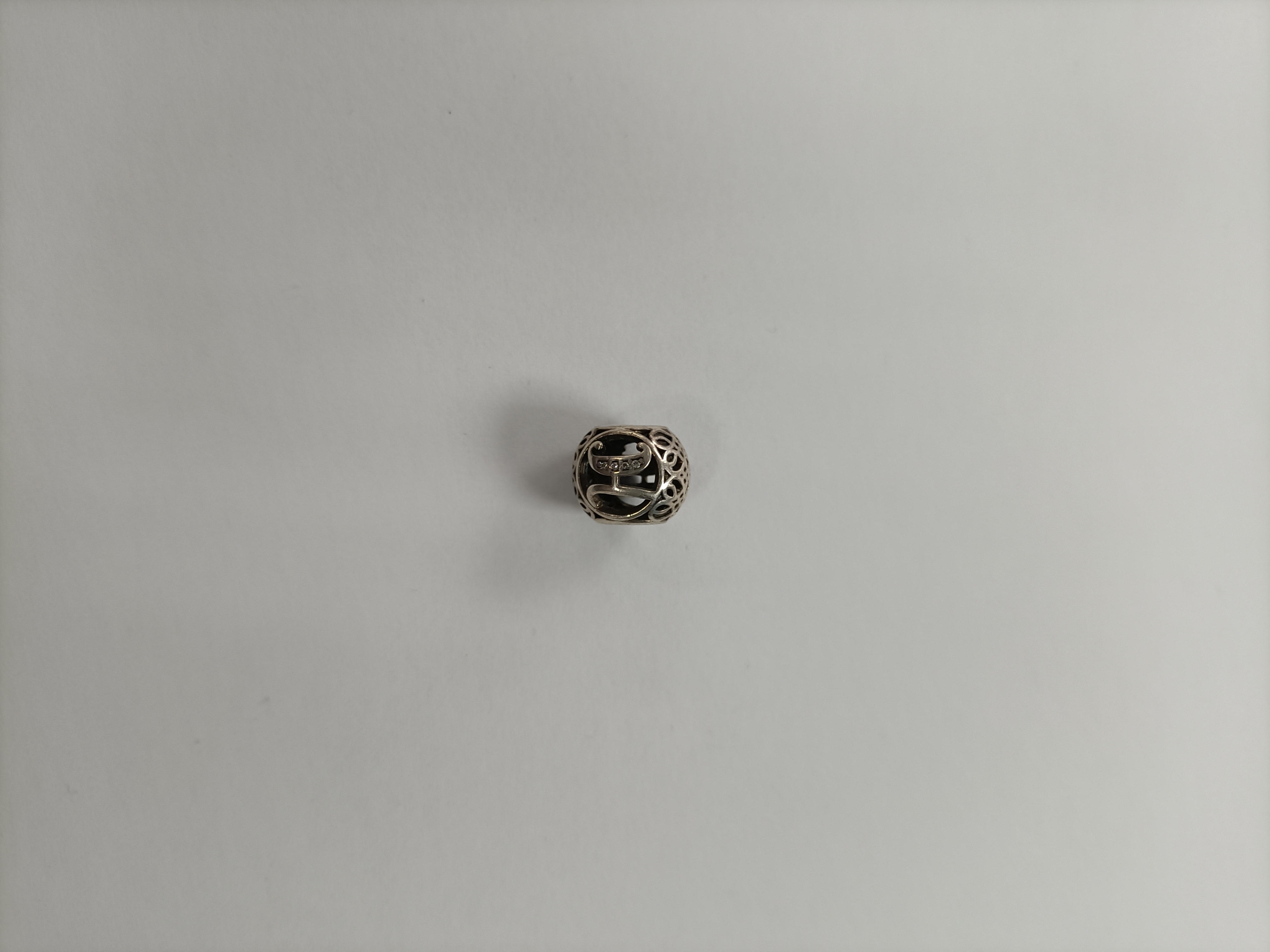 Product photo for Pandora Letter H Charm