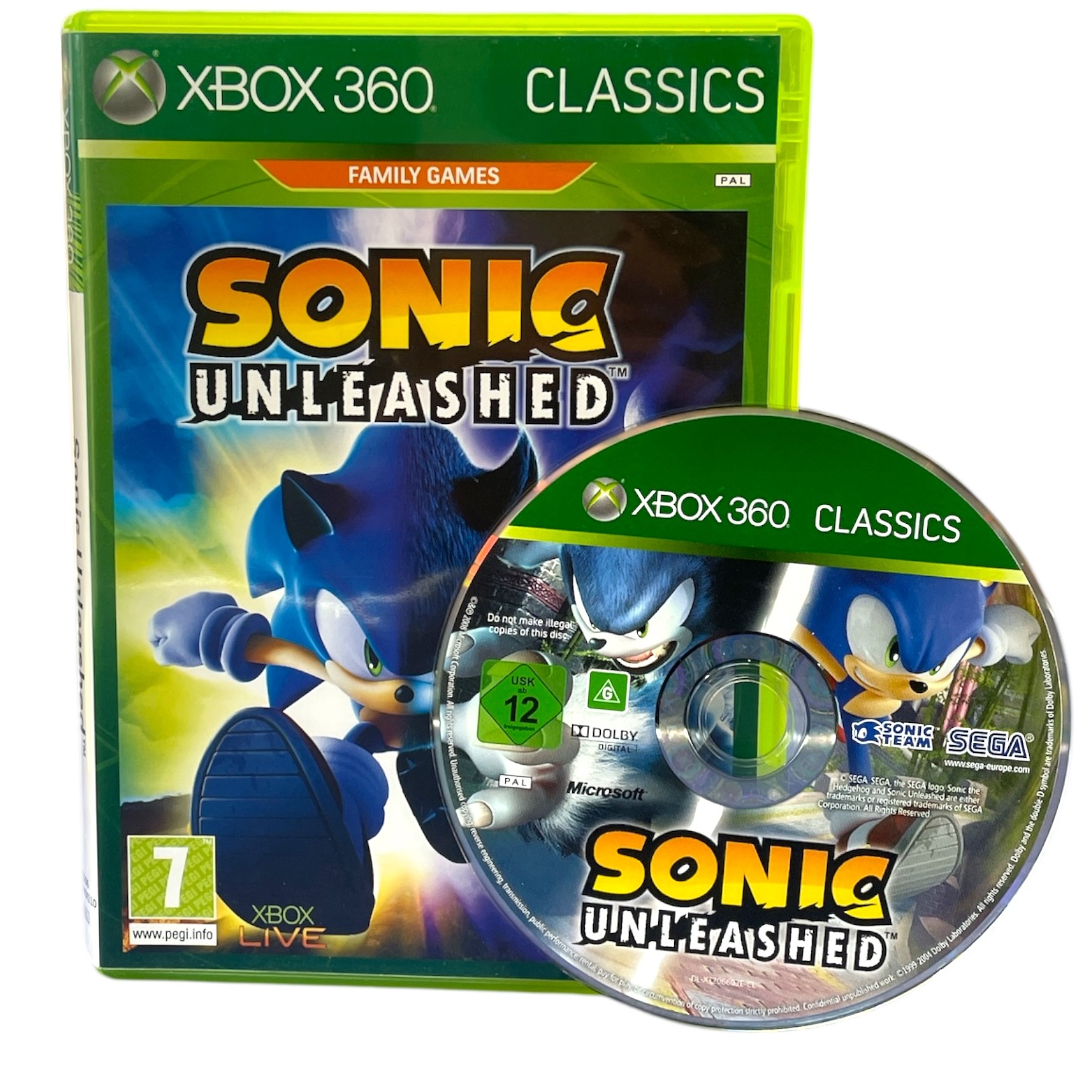 Product photo for Sonic Unleashed