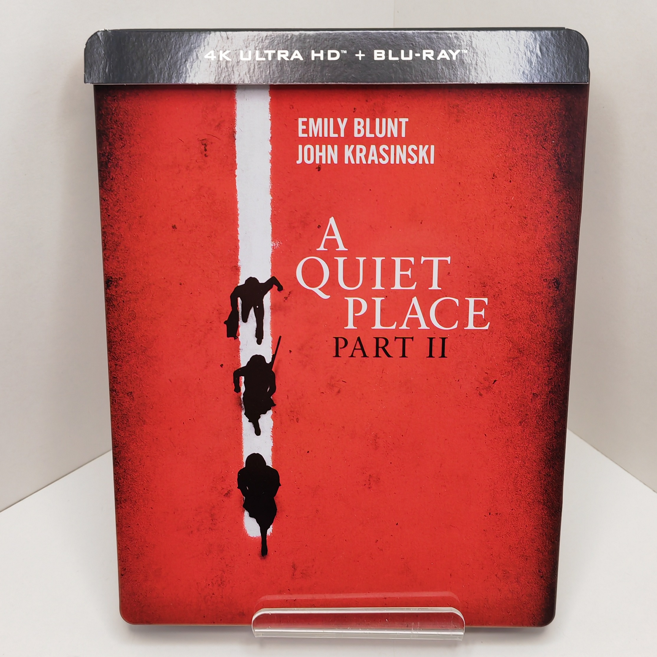 Product photo for Quiet Place, A: Part II (15) 4K UHD+BR Limited Ed. Steelbook