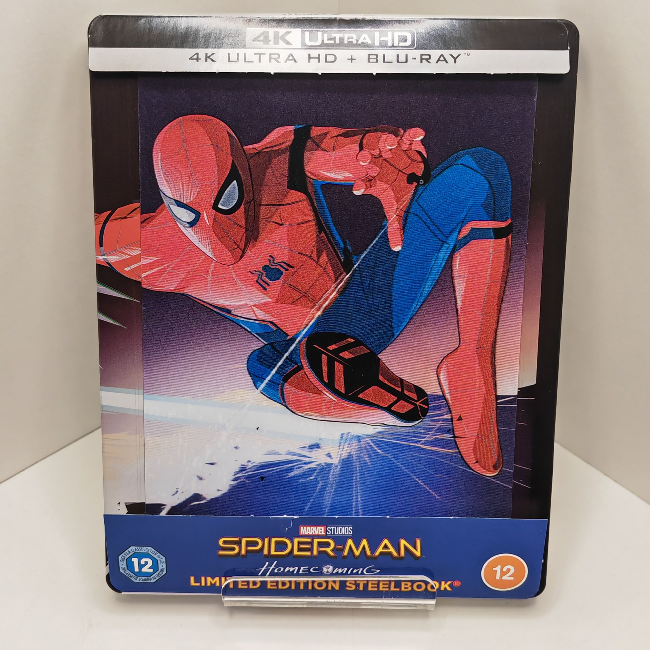 Product photo for Spider-Man Homecoming (12) 2017 4K UHD+BR - Lenticular Ed. Steelbook