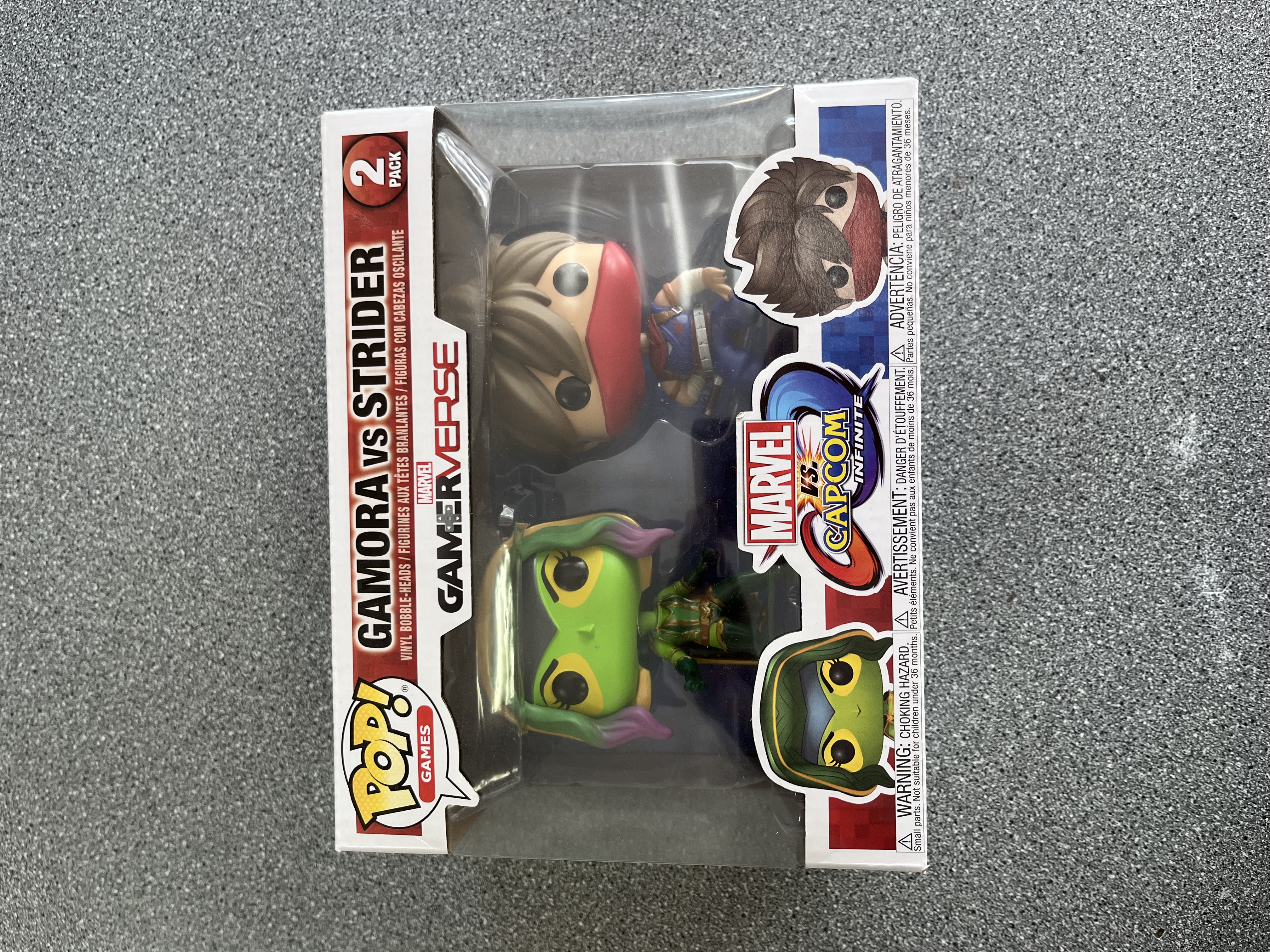 Product photo for Pop Gamora VS Strider Bobbleheads