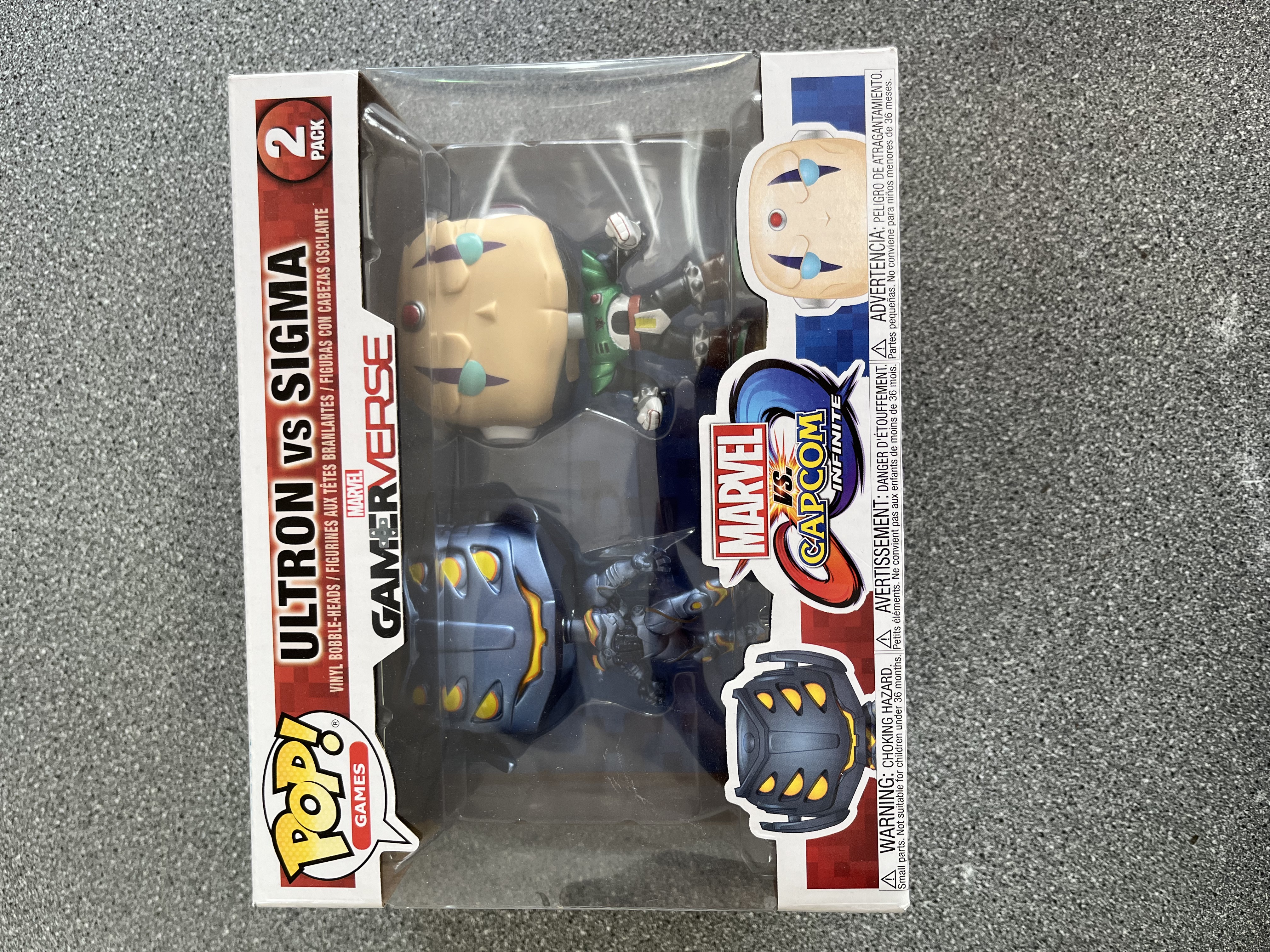 Product photo for Pop Ultron VS Sigma Bobbleheads