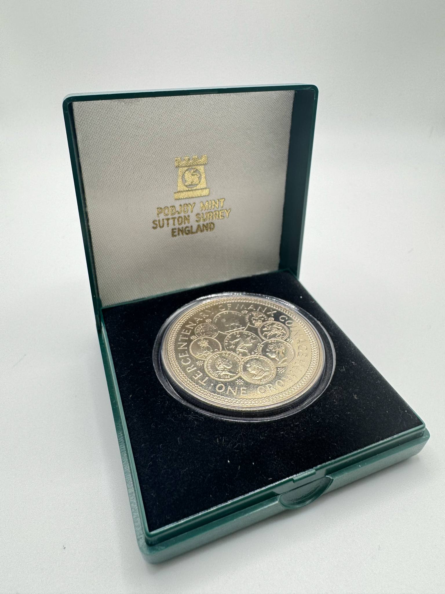 Product photo for Pobjoy Mint 'One Crown' 1979 Coin