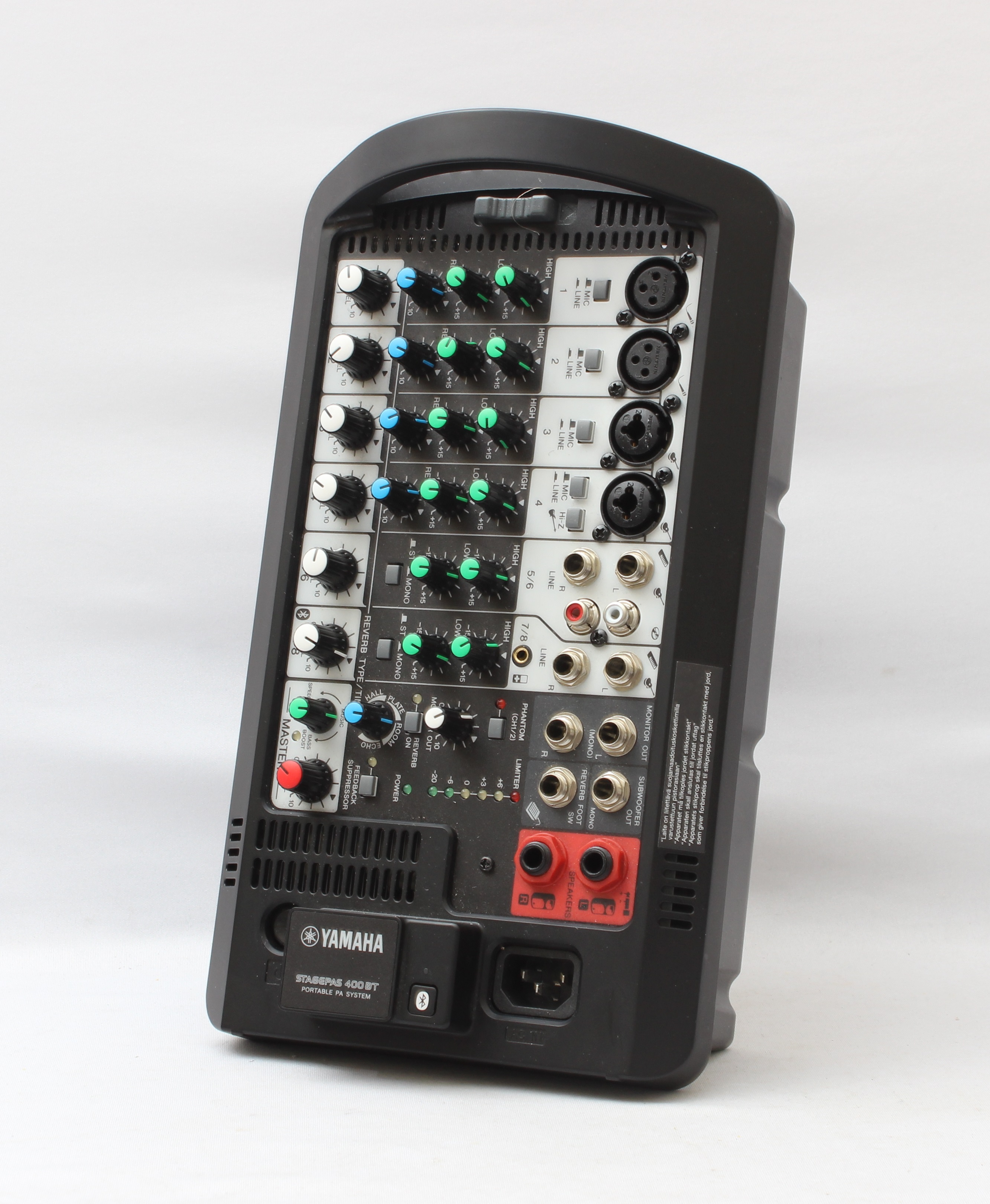 Product photo for Yamaha STAGEPAS 400BT Bluetooth Portable PA System (U)