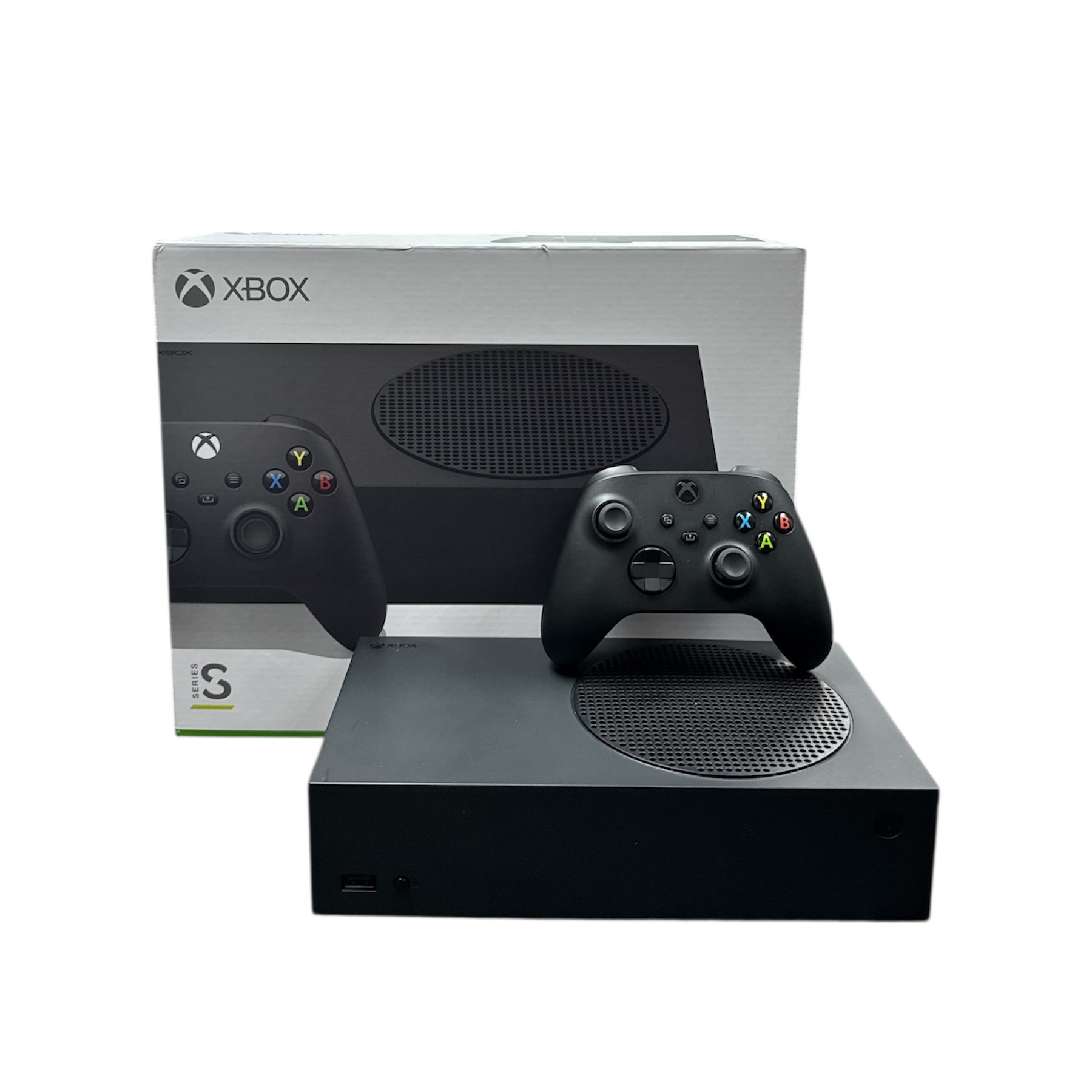Product photo for XBOX Series S 1TB Console, Carbon Black, Boxed