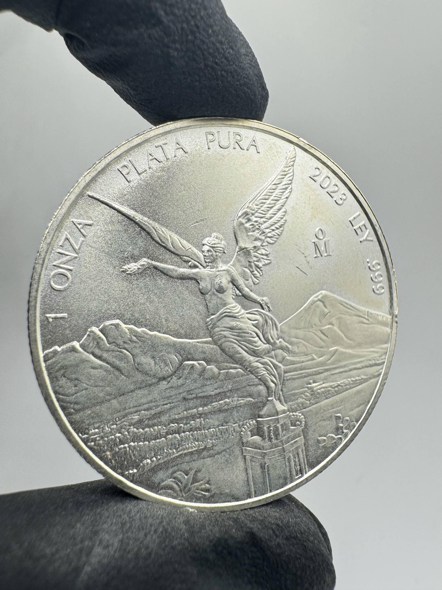 Product photo for Silver 1oz Mexico Libertad 2023 Coin