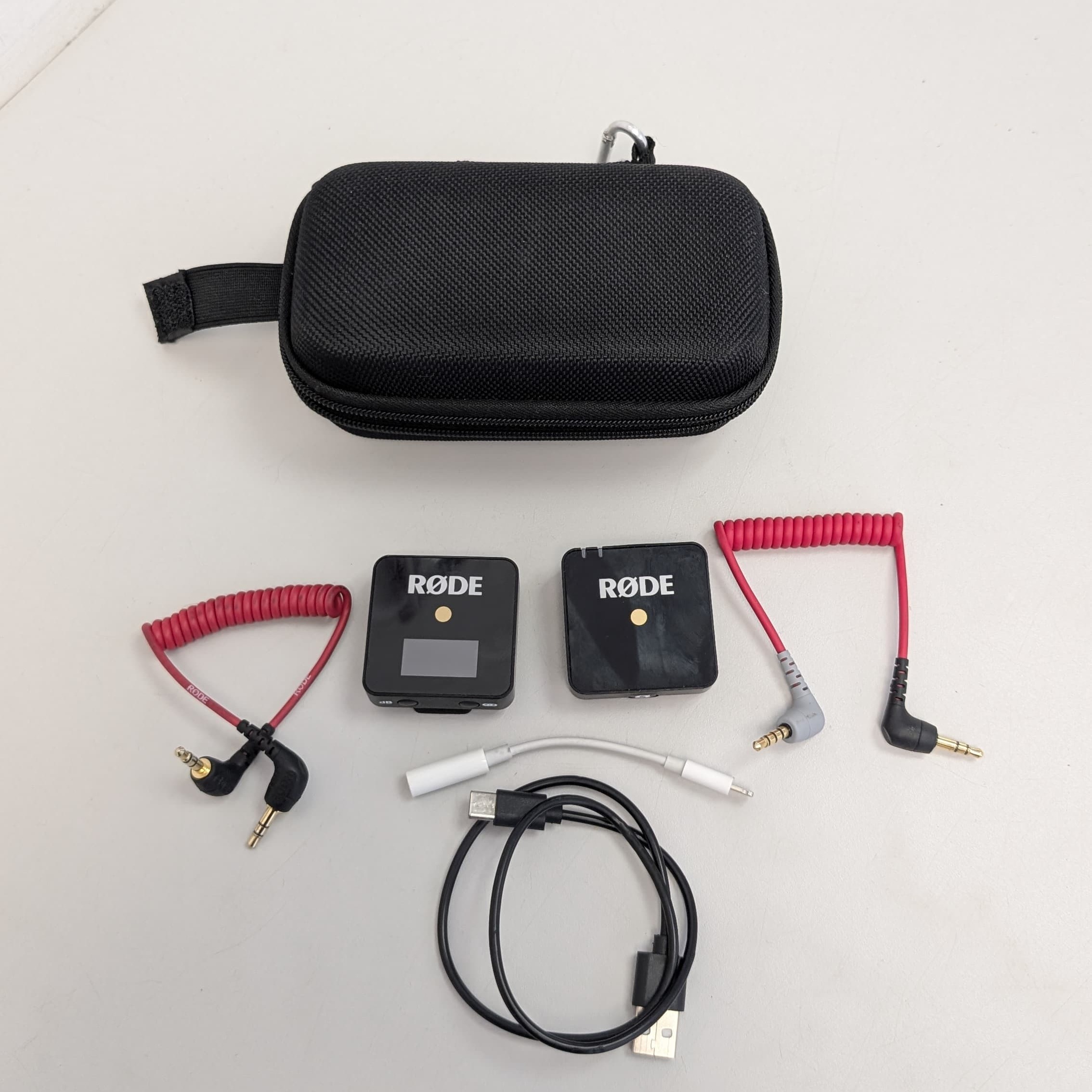 Product photo for Rode Go Wireless Compact Microphone System With Case
