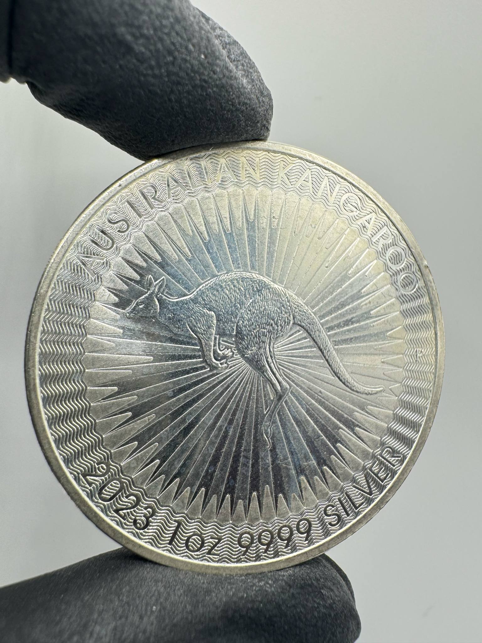 Product photo for Silver 1oz Australian Kangaroo Coin Mixed Years