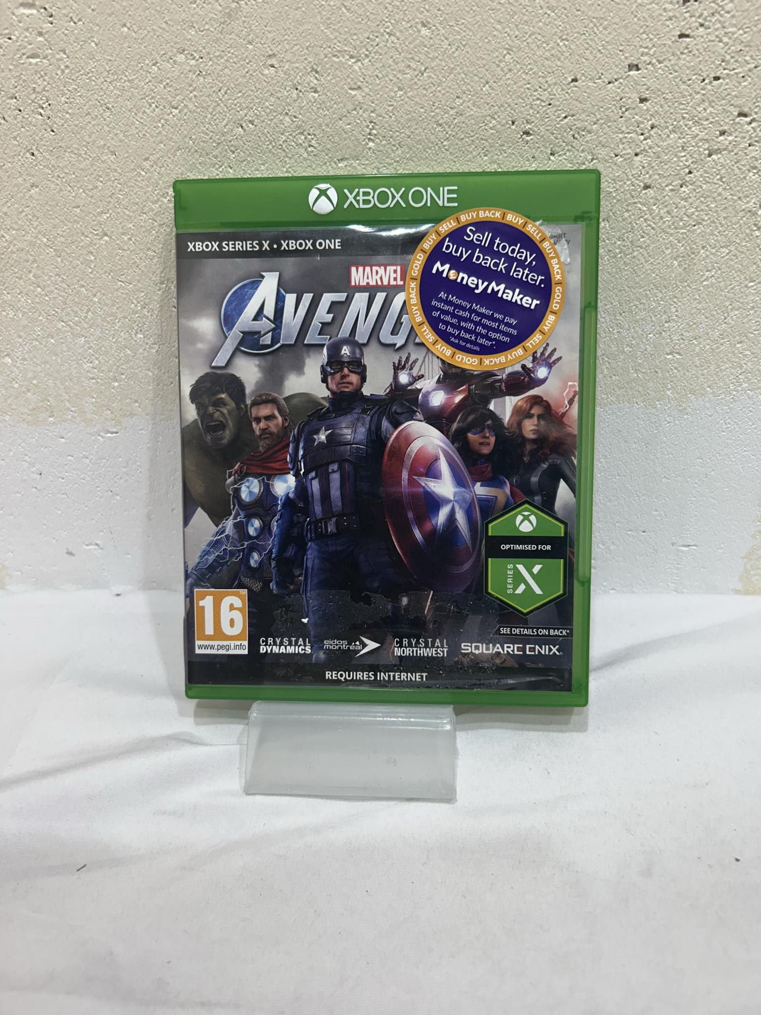 Product photo for Avengers for Xbox One