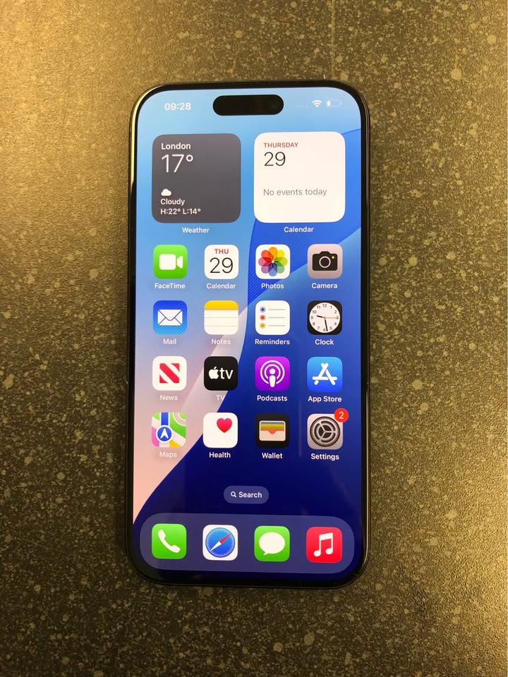 Product photo for iPhone 15 Pro 128GB Unlocked