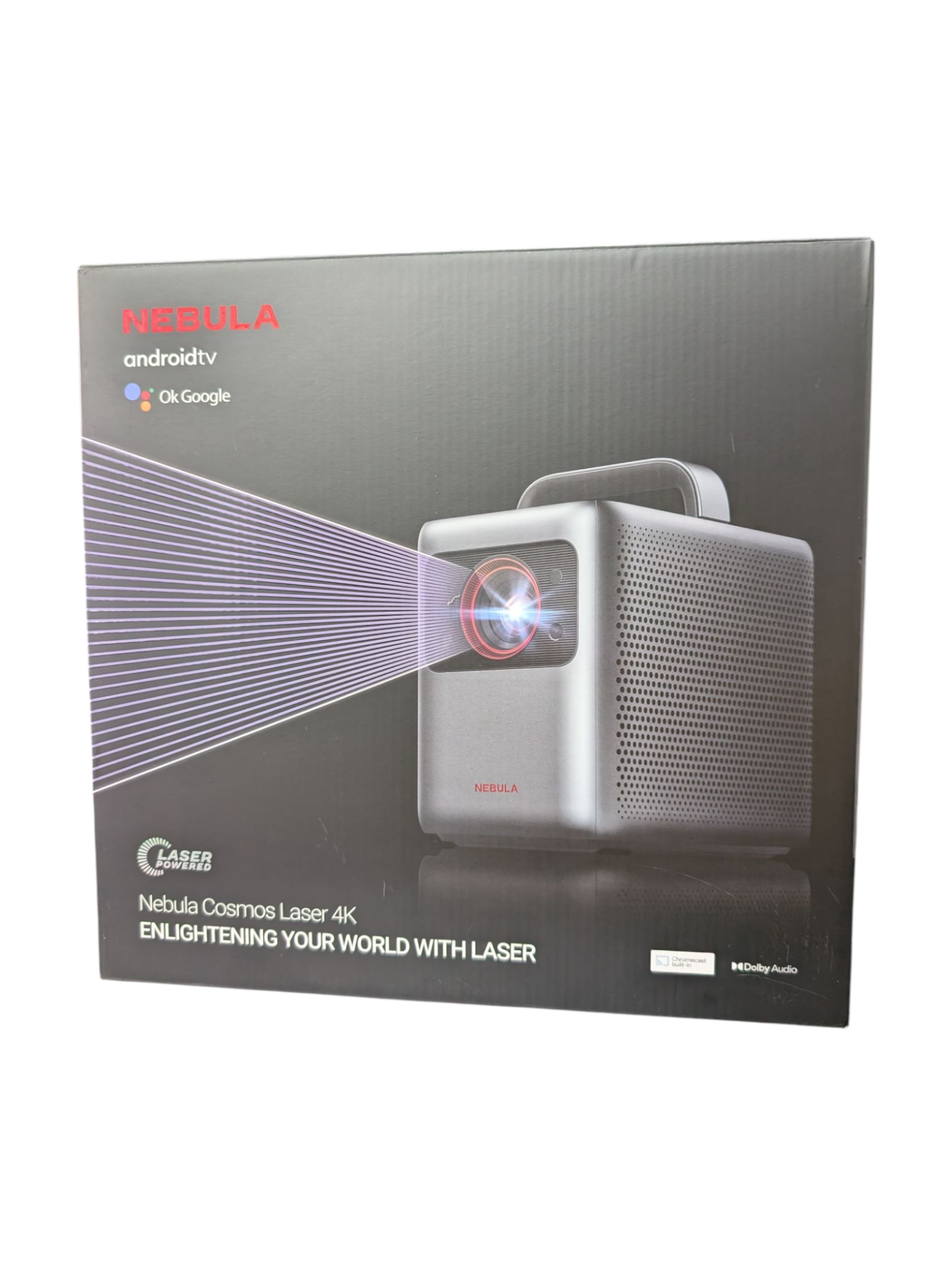 Product photo for Anker Nebula Cosmos Laser 4K Projector 2200 ANSI Lumens Android TV
