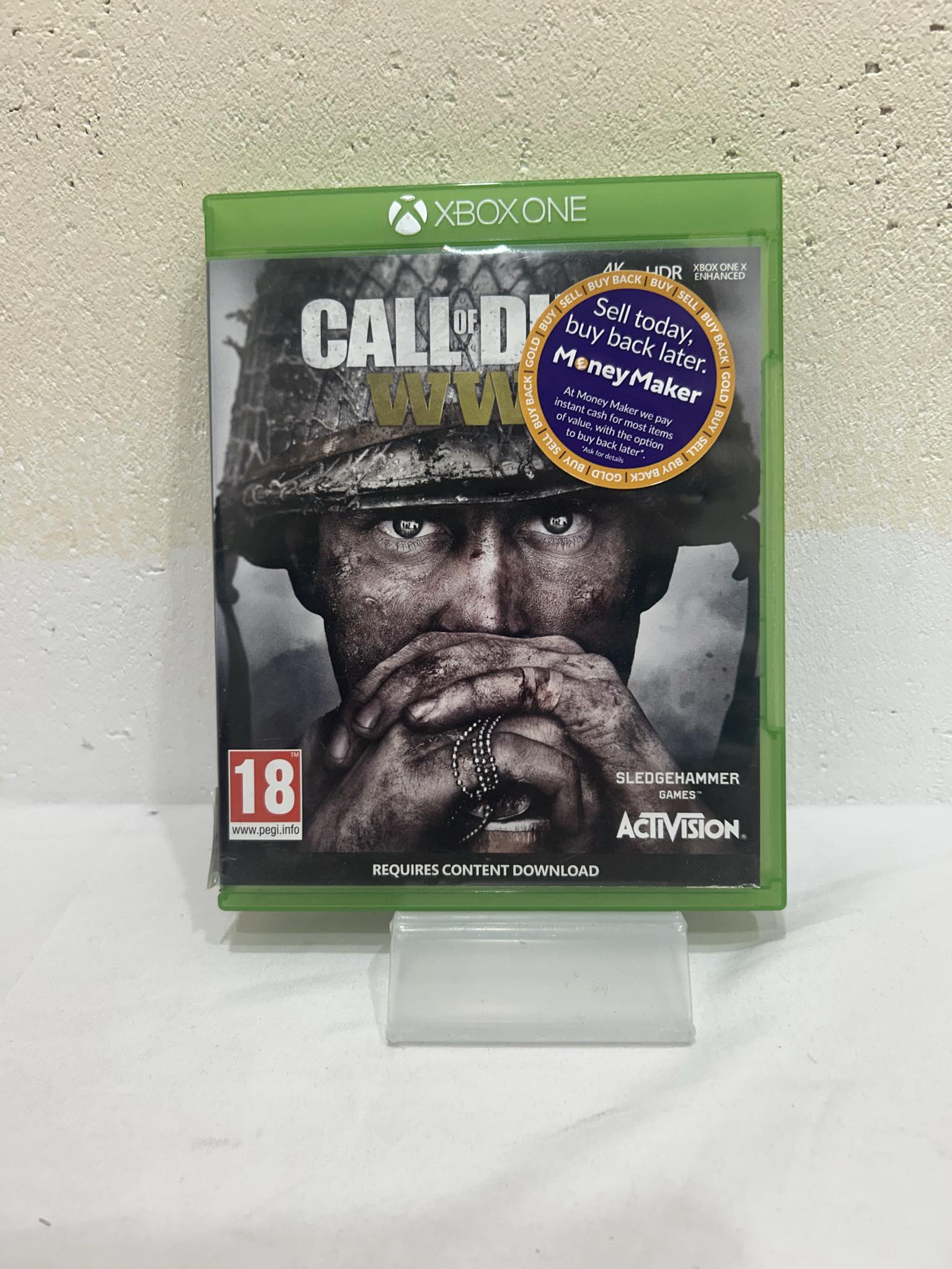 Product photo for Call of Duty: WWII for Xbox One