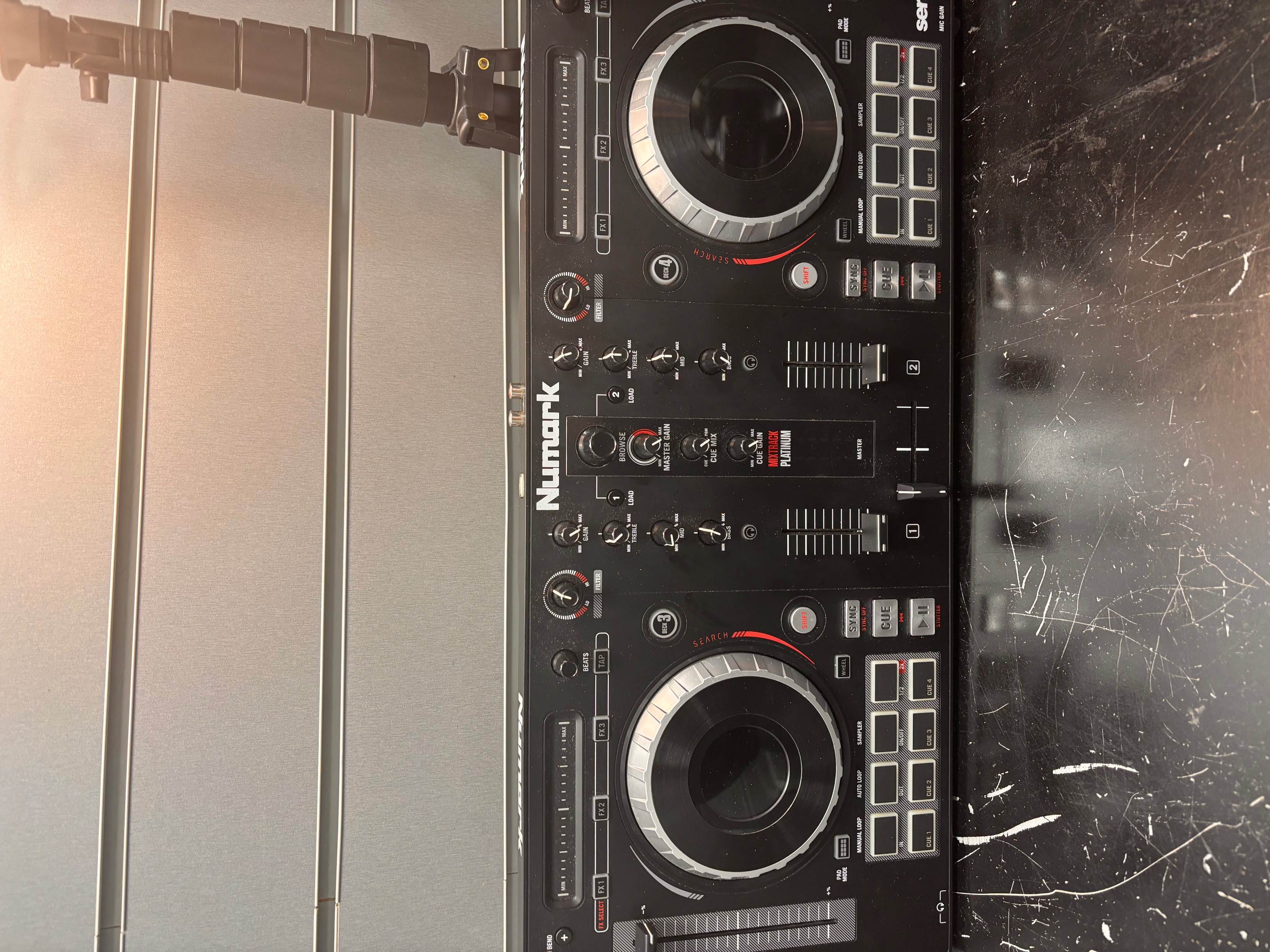 Product photo for numark serato mixtrack platinum