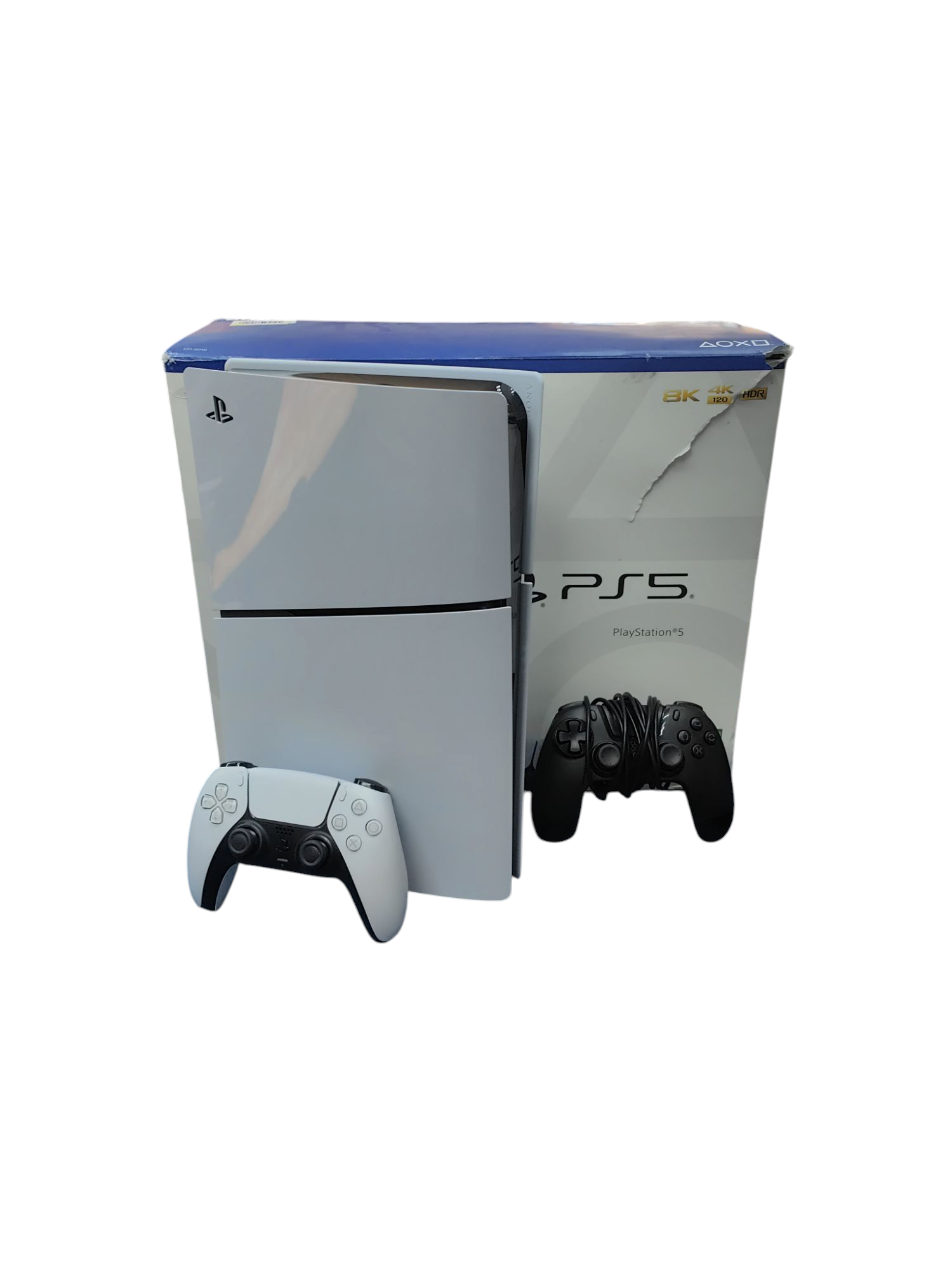 Product photo for PlayStation 5 Slim BluRay Edition - Boxed 2 Controllers
