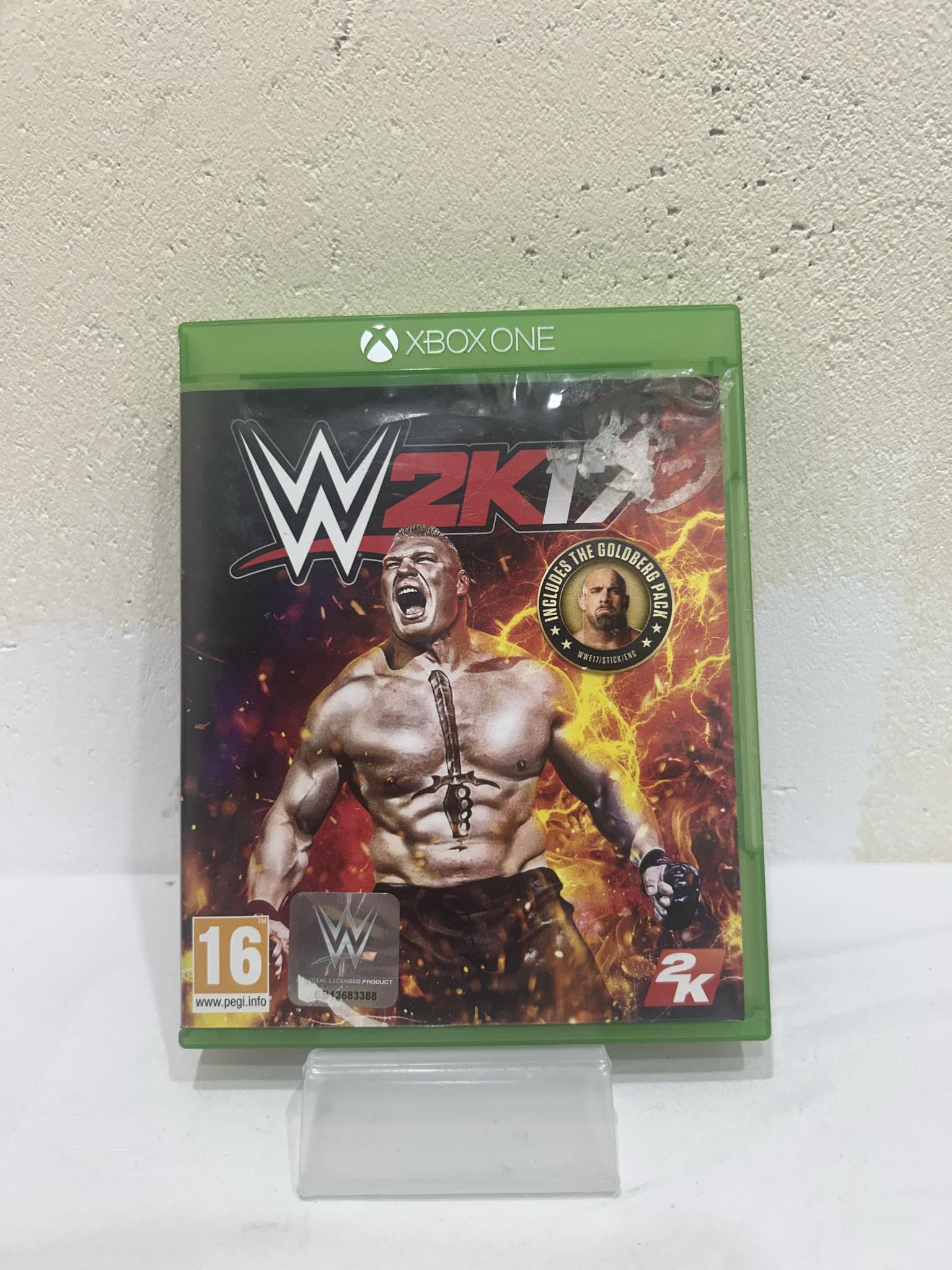 Product photo for WWE 2k17 for Xbox One