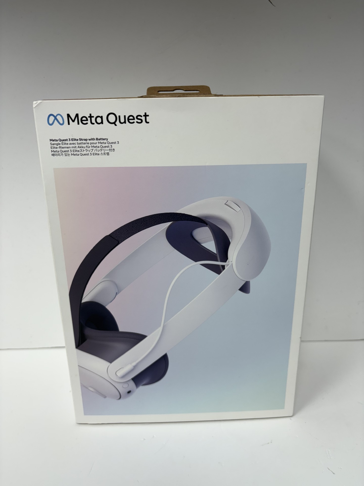 Product photo for META QUEST ELITE 3 STRAP WITH BATTERY BOXED