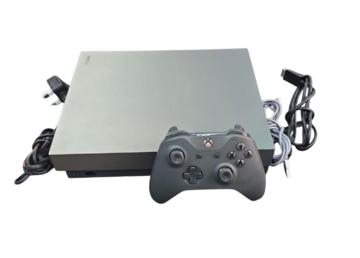 Product photo for Xbox One X 1TB Gold Rush Edition Unboxed *SALE WAS £169.99*