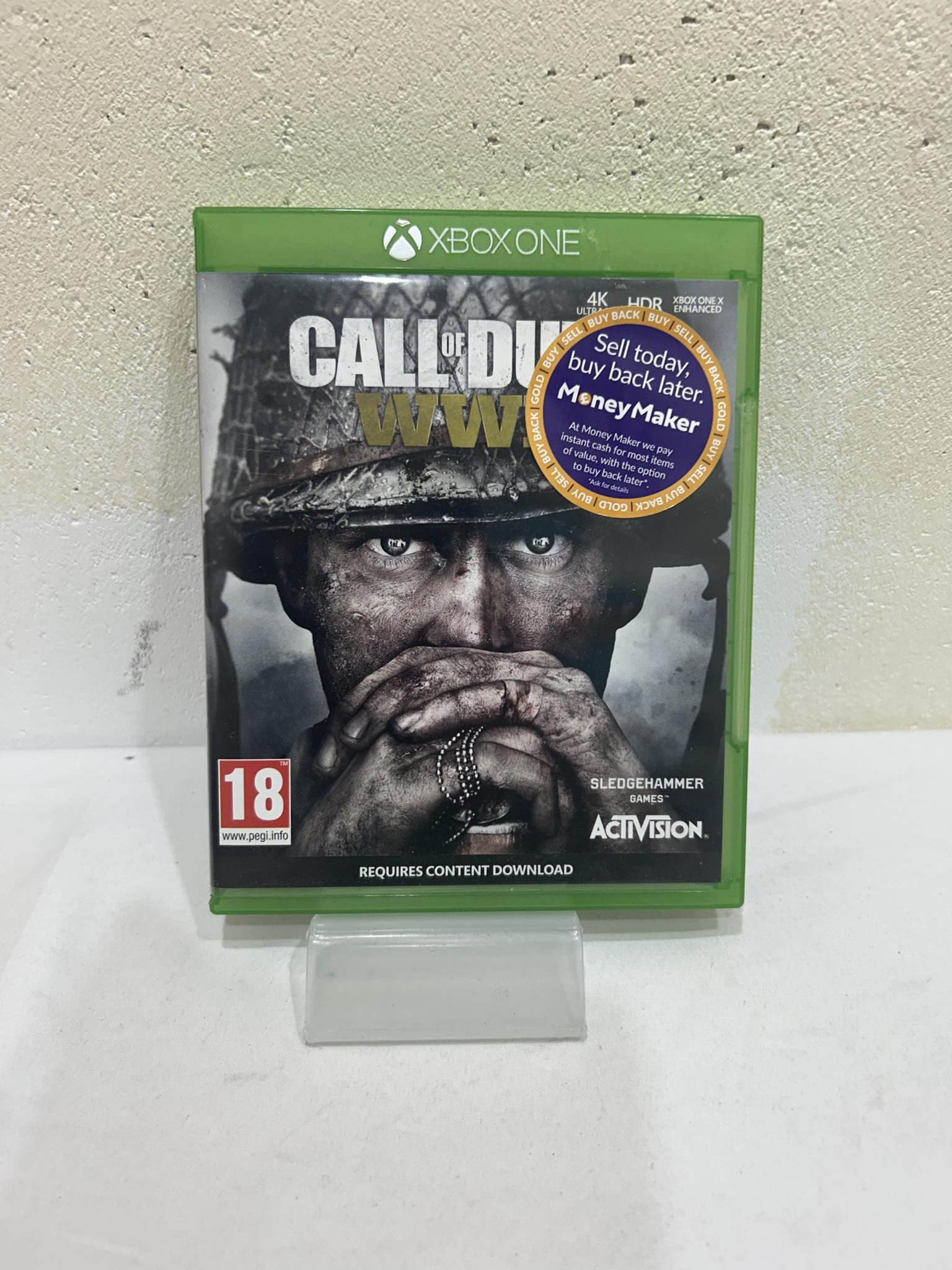 Product photo for Call of Duty: WWII for Xbox One