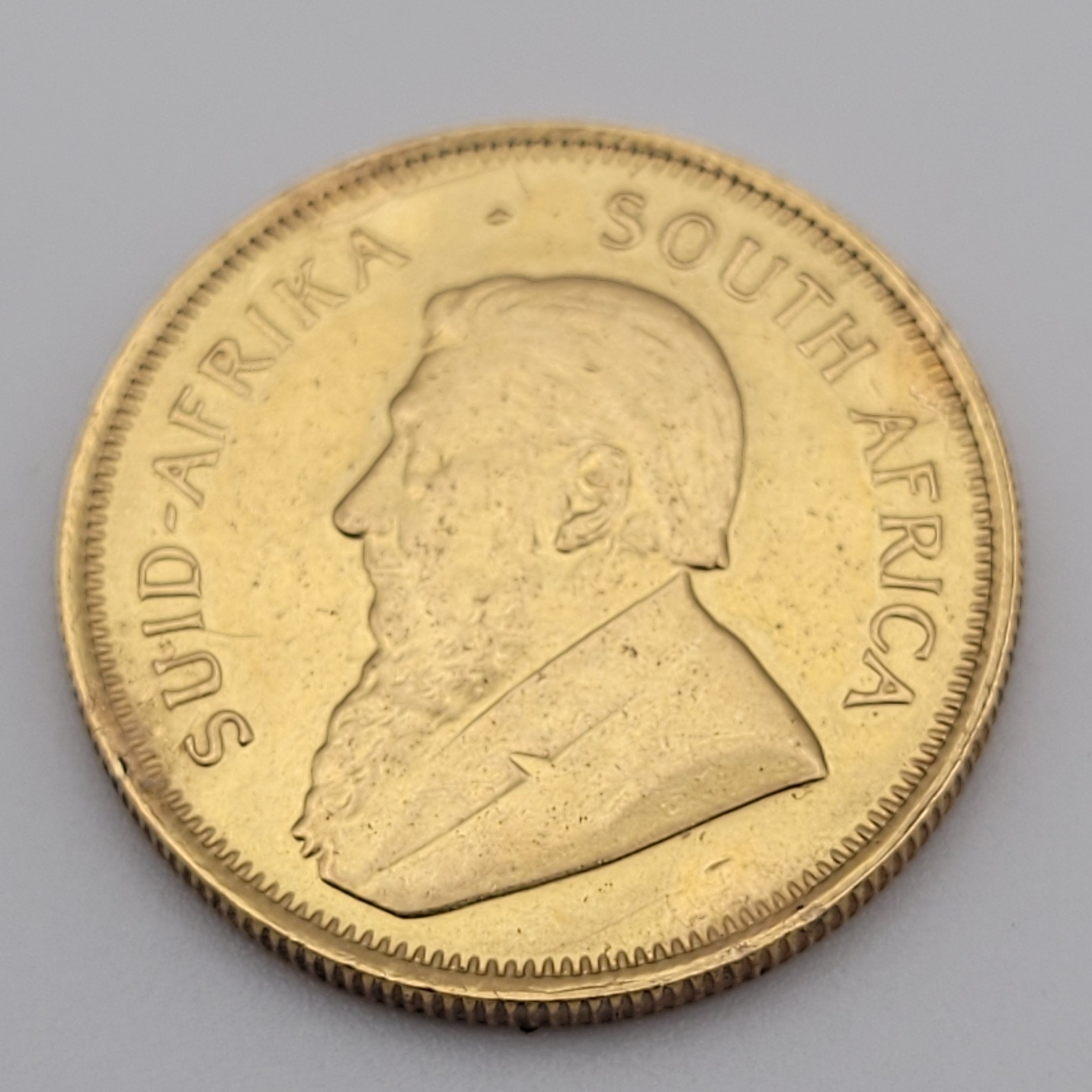Product photo for Quarter Krugerrand, 8.47g 22ct Gold Coin