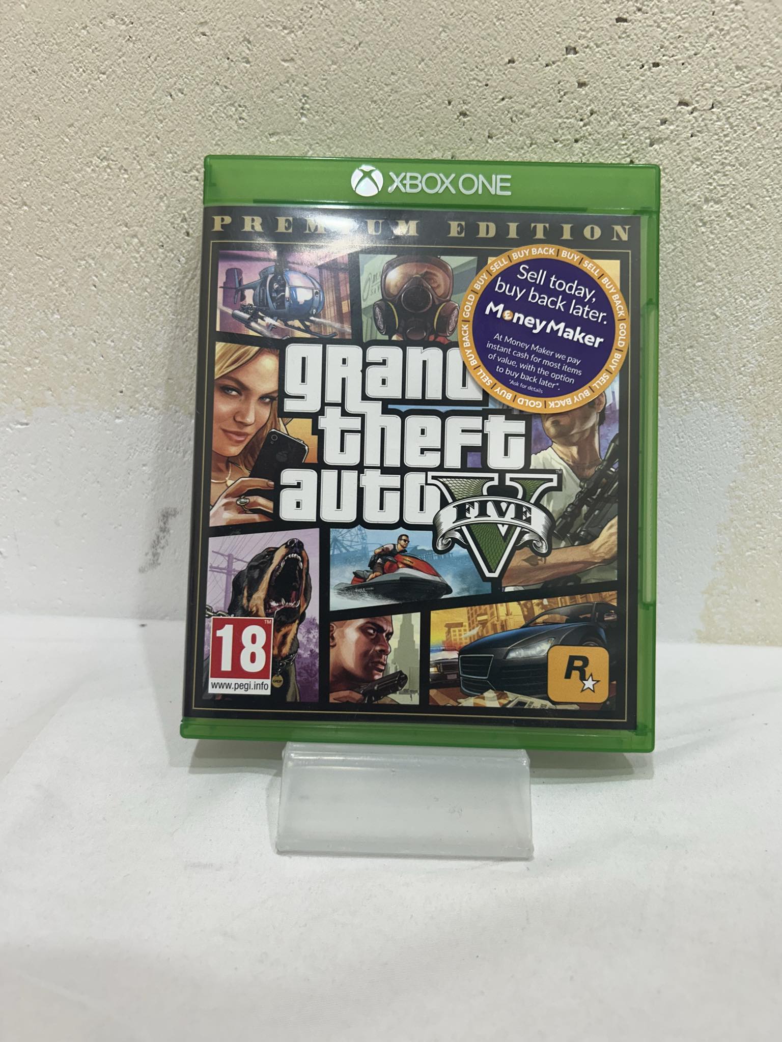 Product photo for Grand Theft Auto V for Xbox One