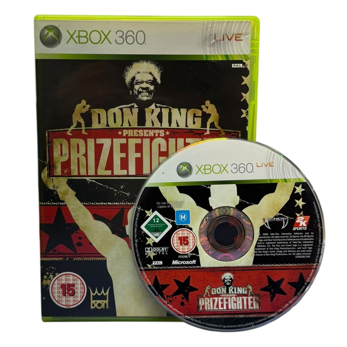 Product photo for Don King Presents Prize Fighter