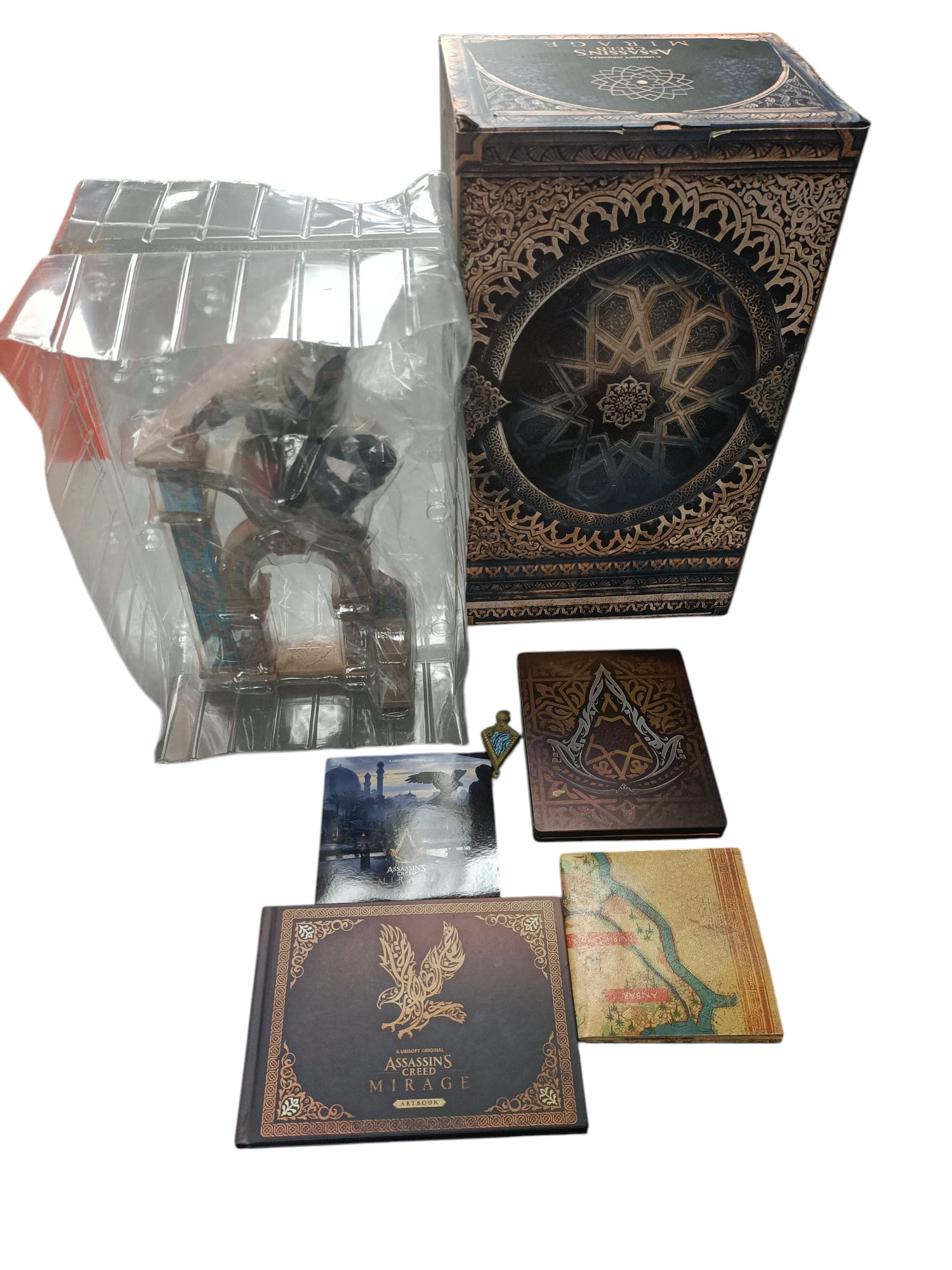 Product photo for Assassins Creed Mirage Delux Collectors Edition (NO GAME)