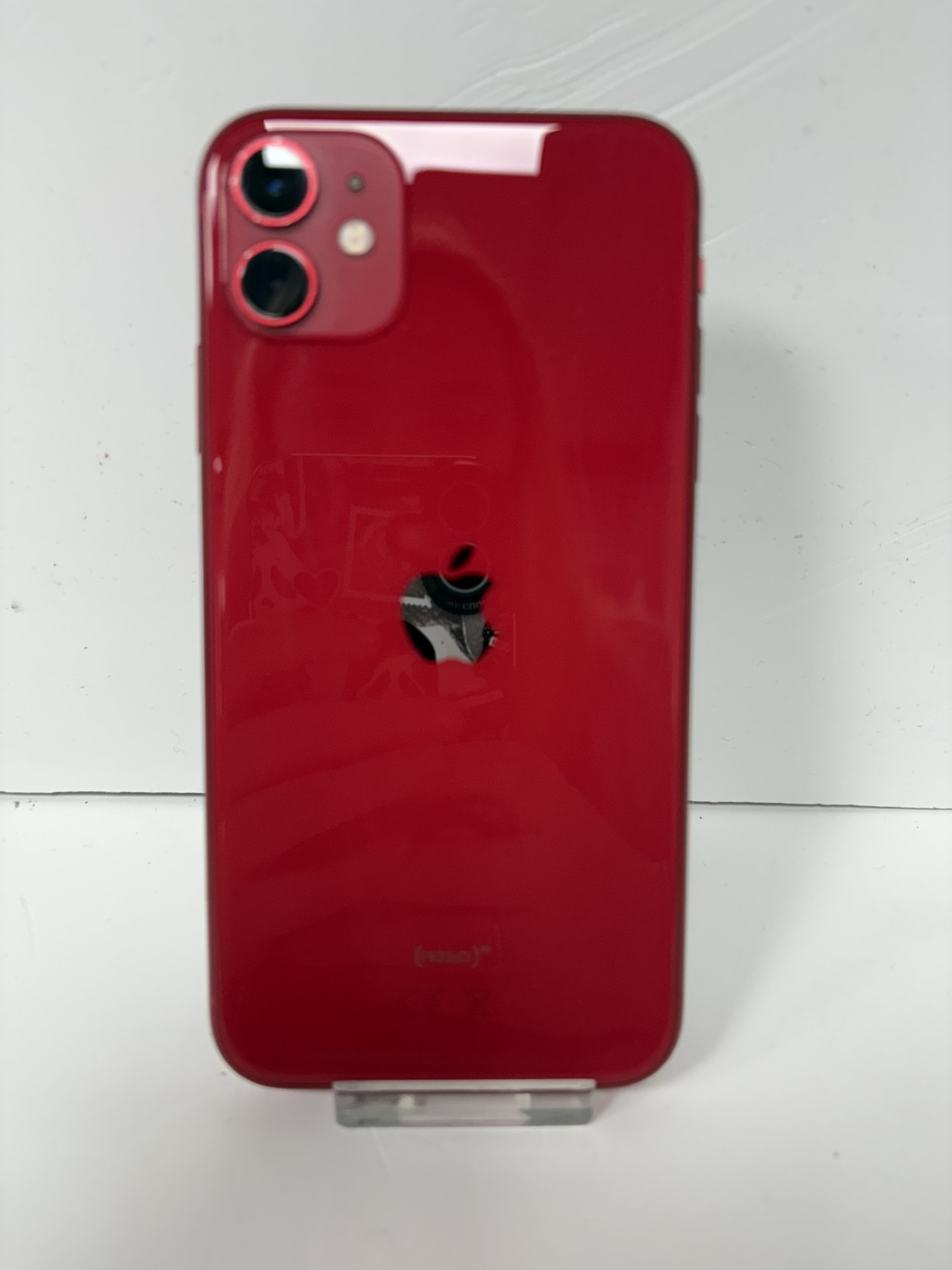 Product photo for IPHONE 11 64GB 76% BATTERY HEALTH RED UNLOCKED UNBOXED