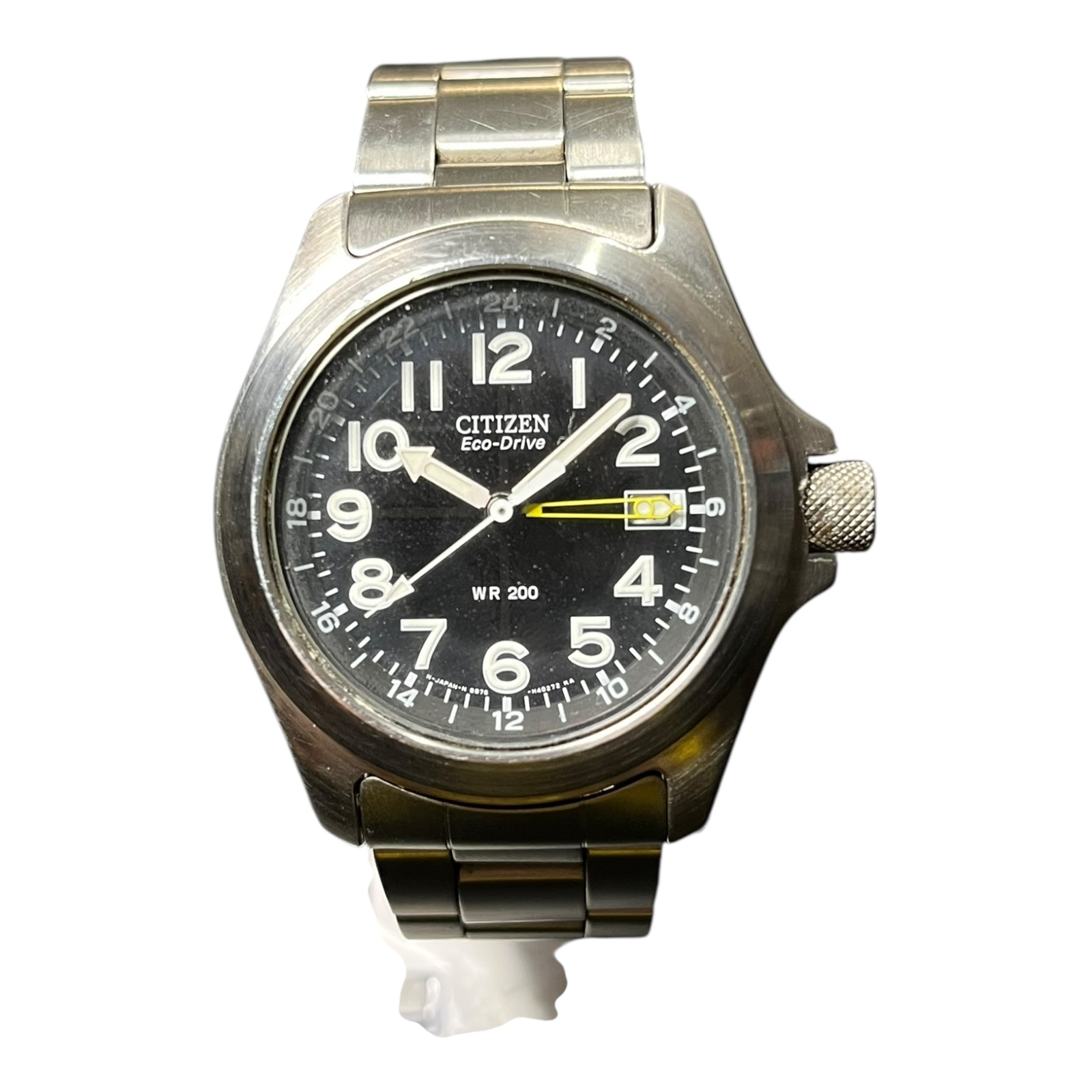 Product photo for Citizen Eco-Drive WR 200 Men's Watch – Solar Powered Used Great Condition