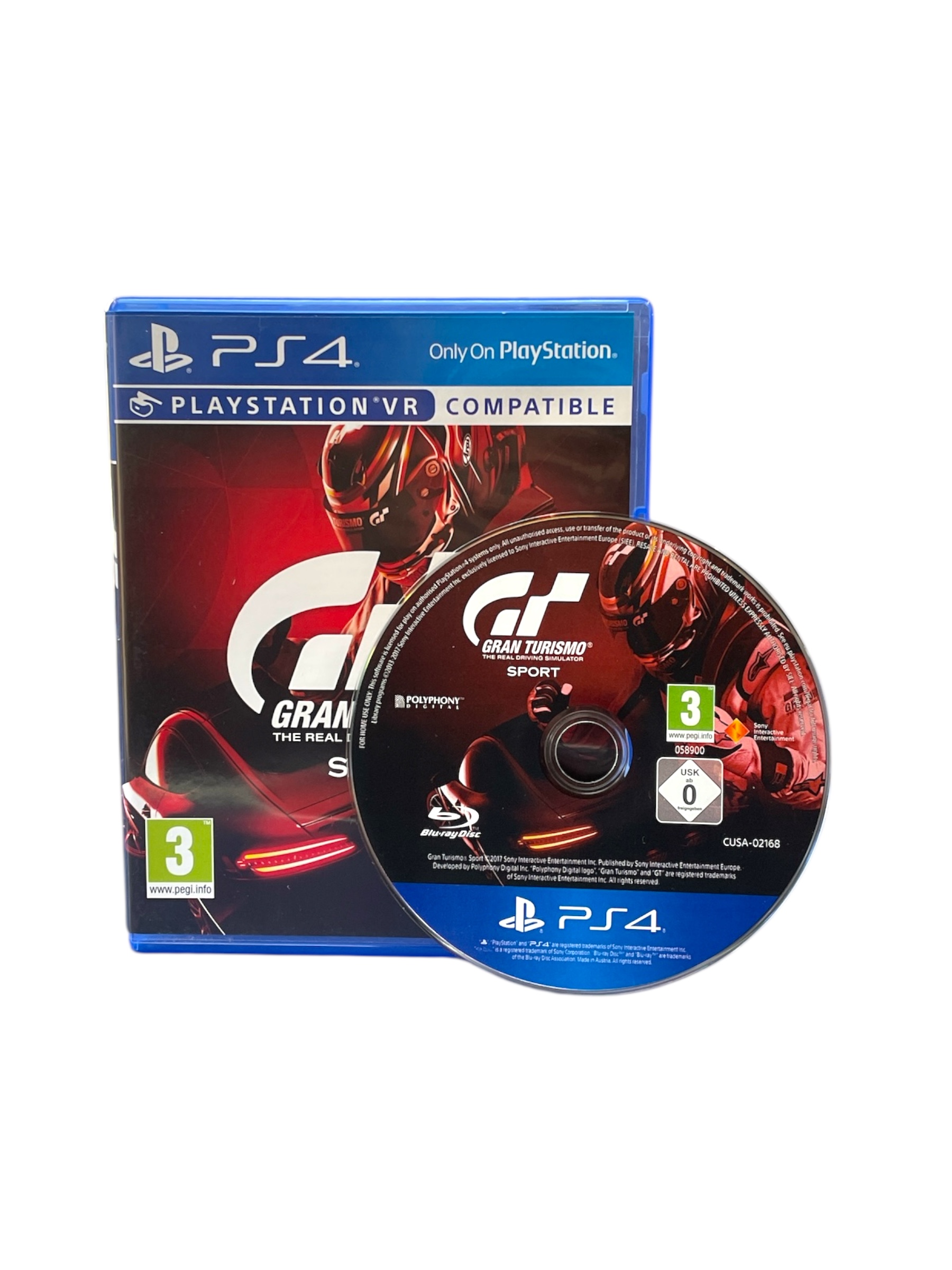 Product photo for Gran Turismo Sport PS4