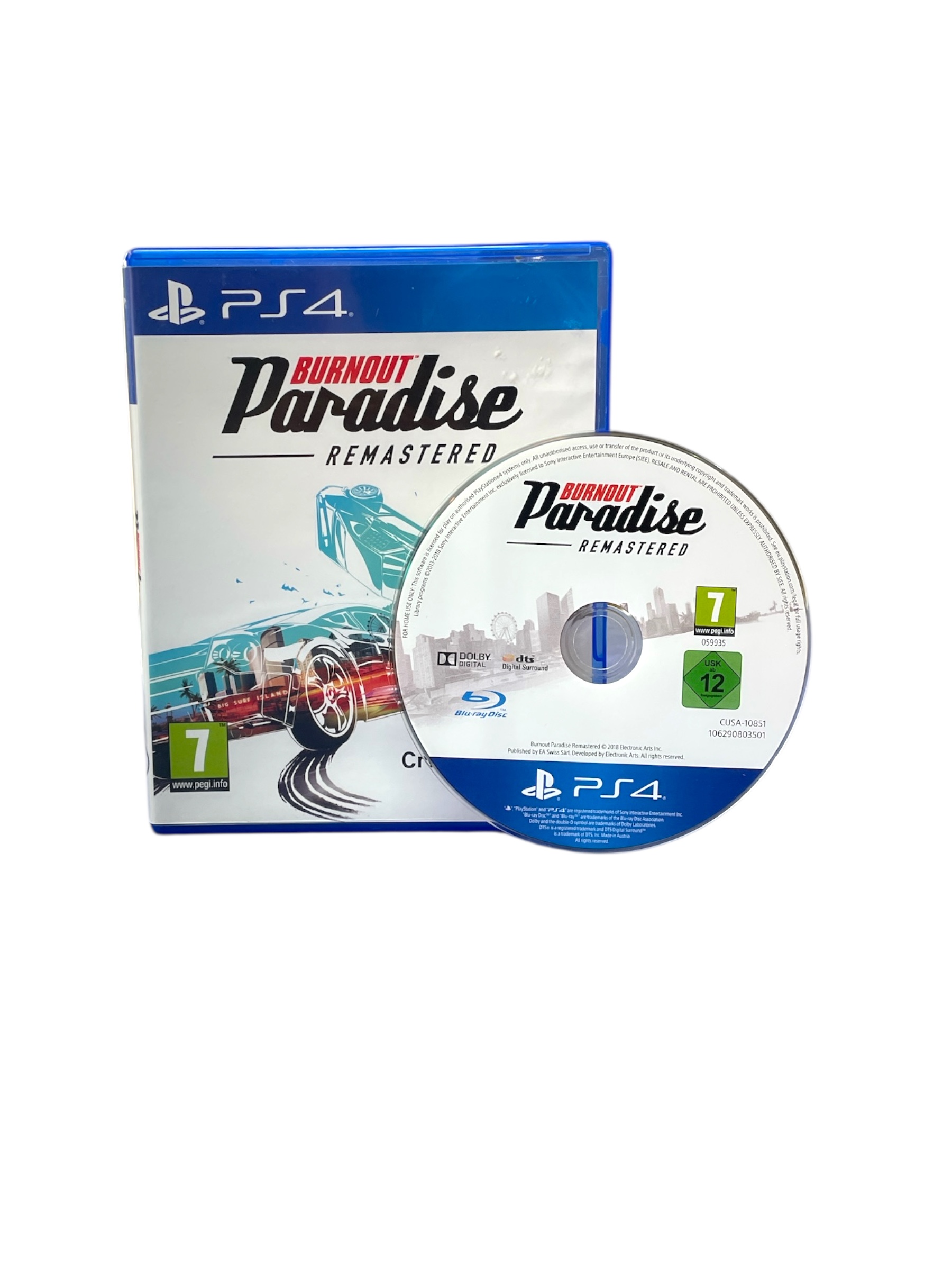 Product photo for Burnout Paradise Remastered PS4