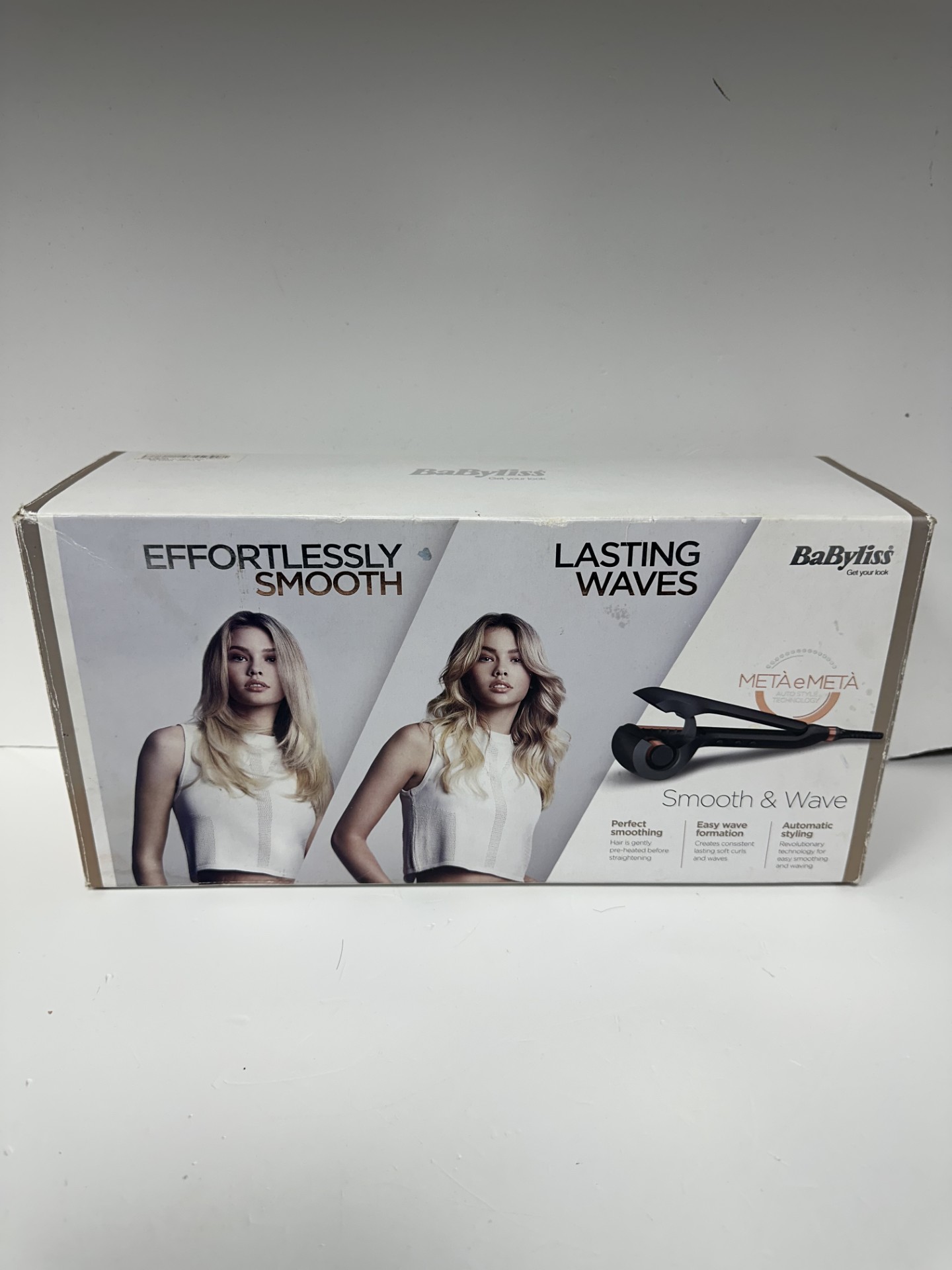 Product photo for BABYLISS LASTING WAVES SMOOTH & WAVE 2662U BOXED