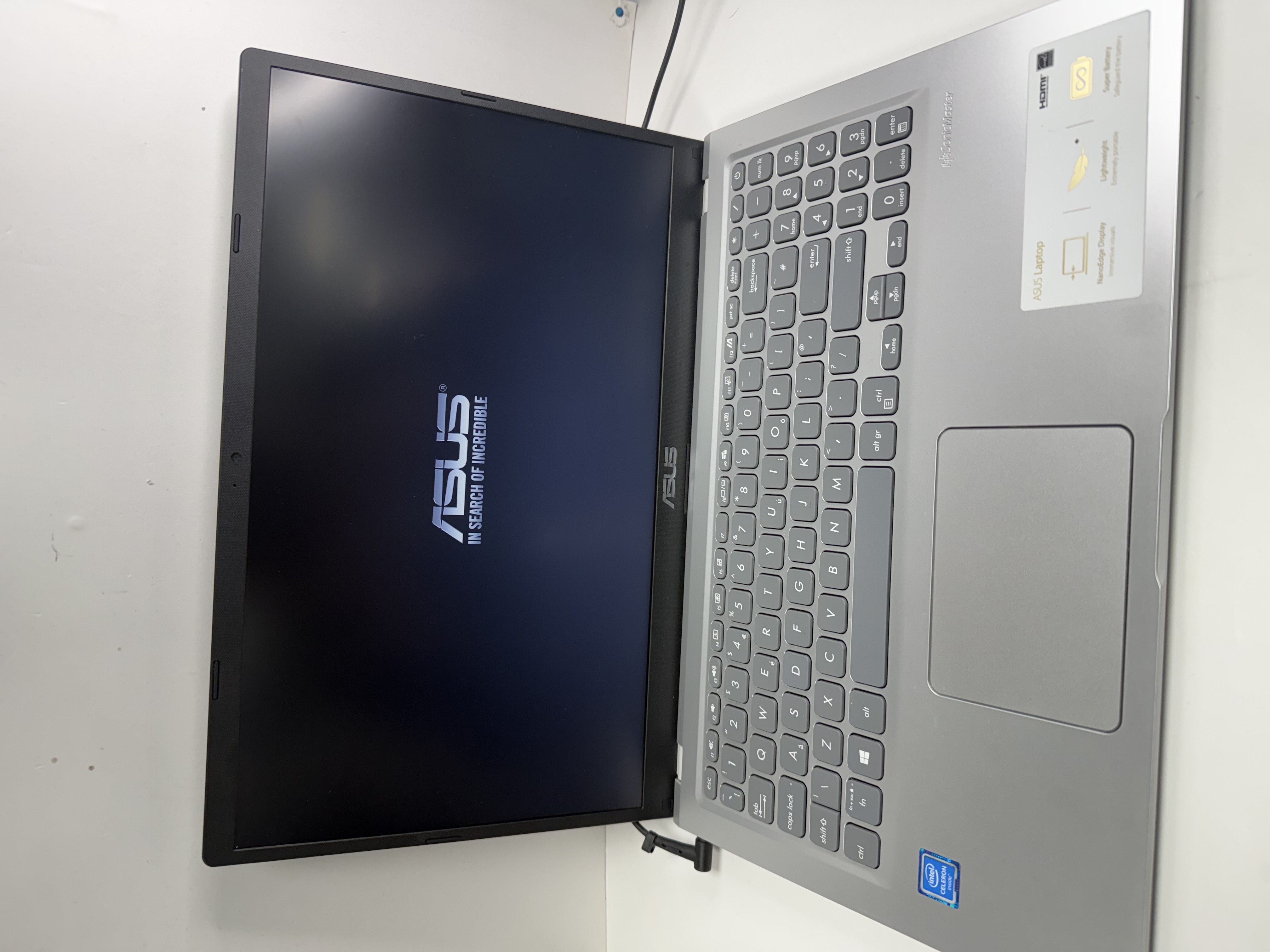 Product photo for ASUS SILVER LAPTOP