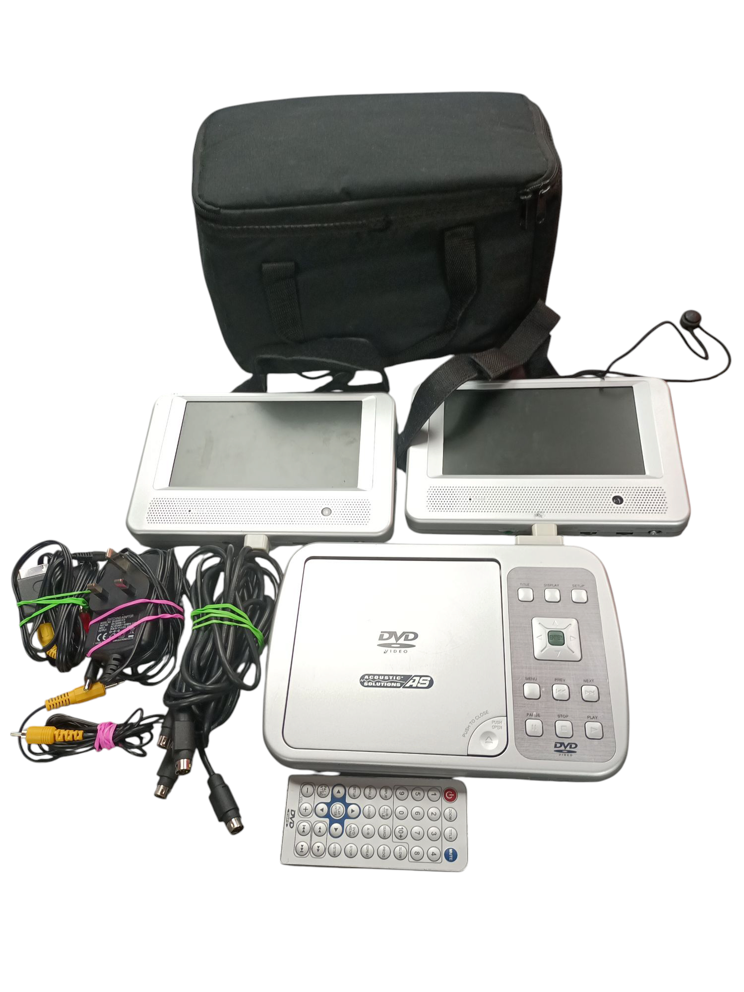 Product photo for acoustic solutions portable dvd player dvd-263