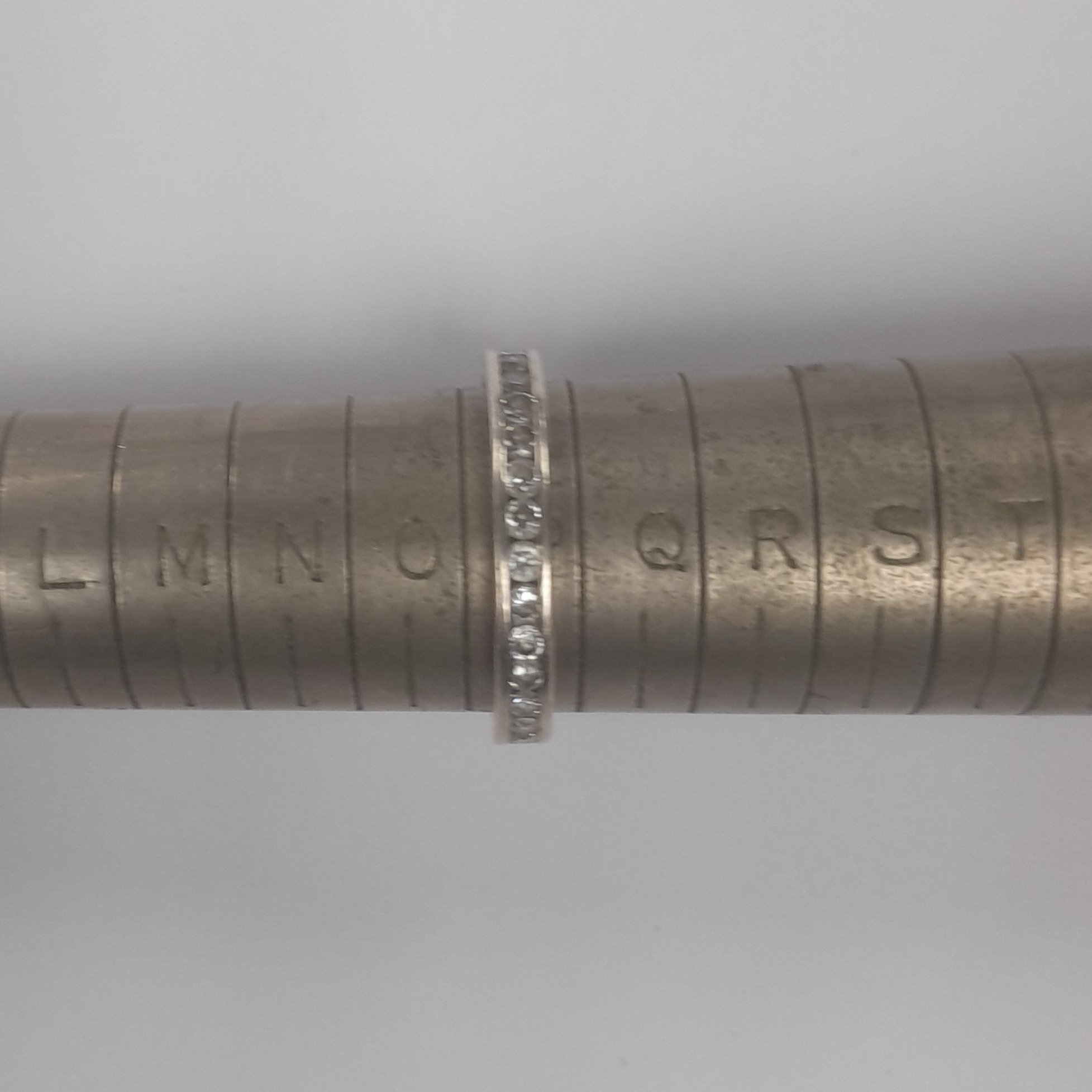 Product photo for Silver Ring Thick Band