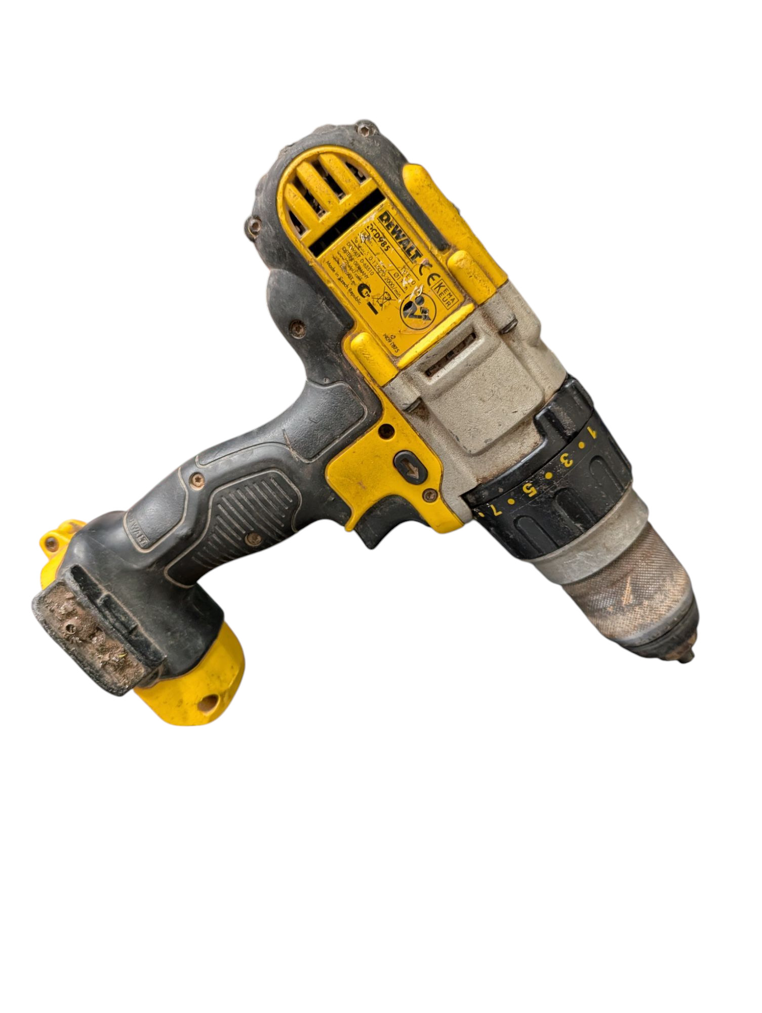 Product photo for DeWalt DCD985 18V XRP Combi Drill – Body Only Spares/Repairs