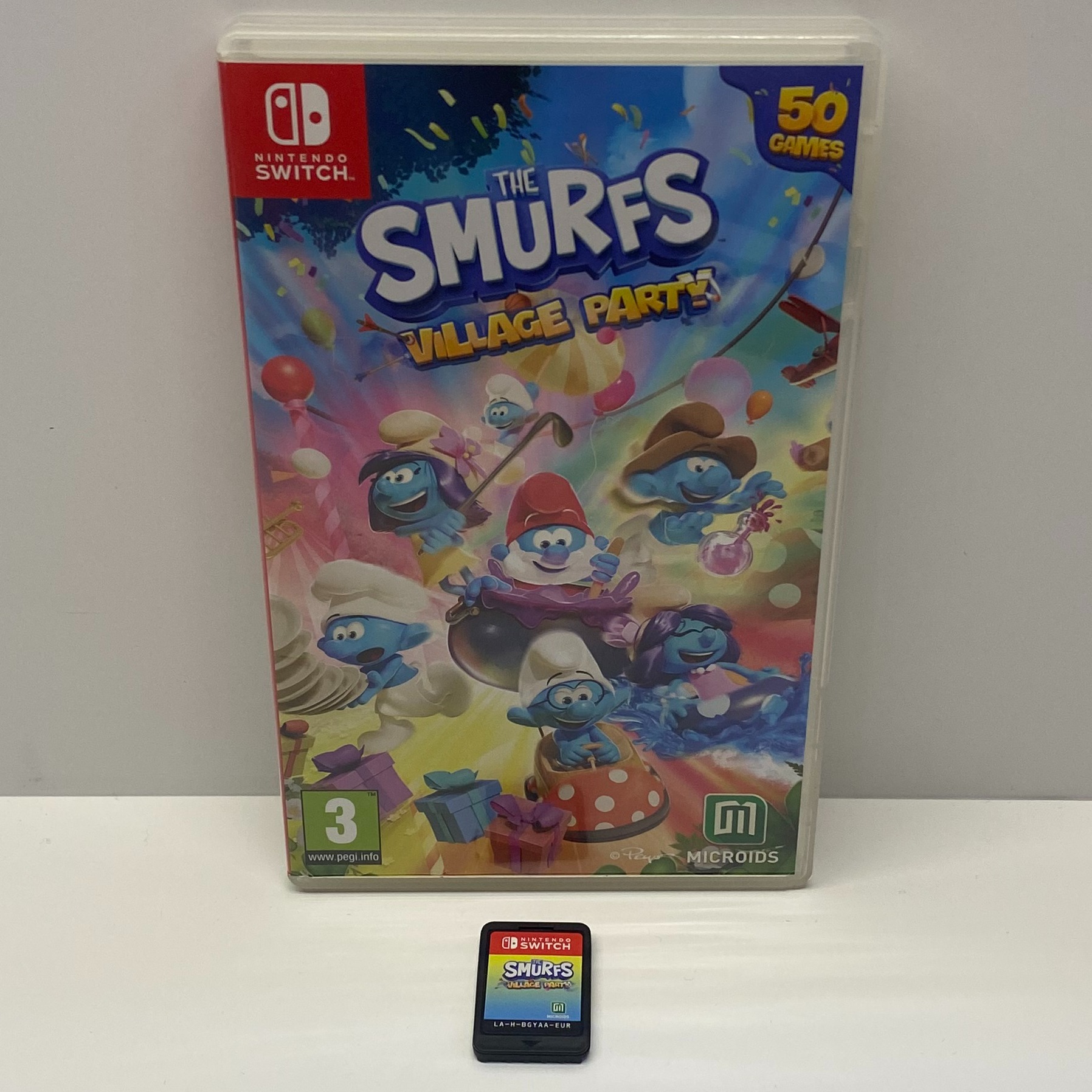 Product photo for The Smurfs Village Party for Nintendo Switch