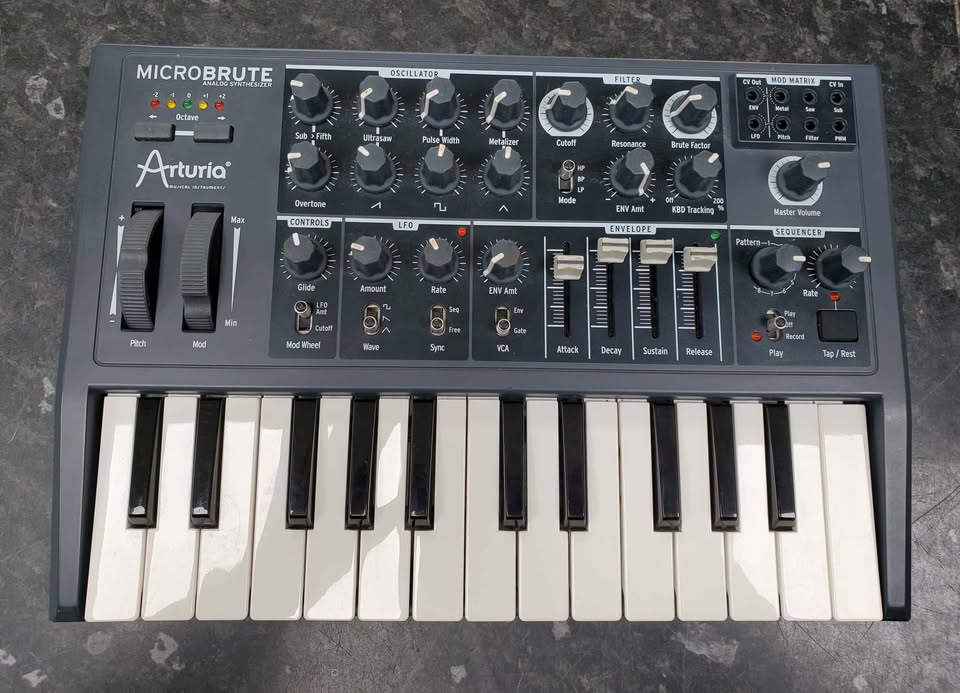 Product photo for MicroBrute Analog Synthesizer