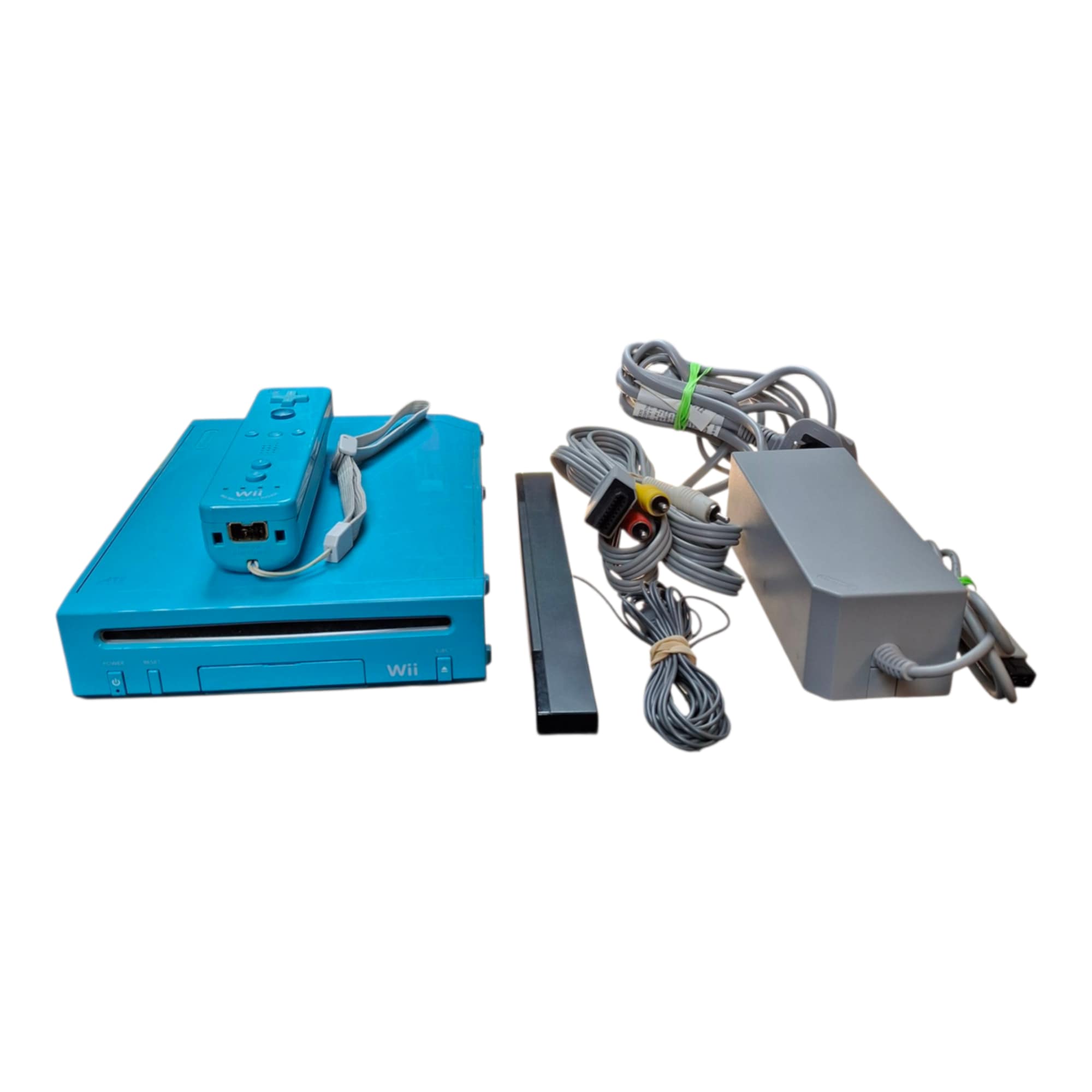 Product photo for Wii Console, V2 Blue