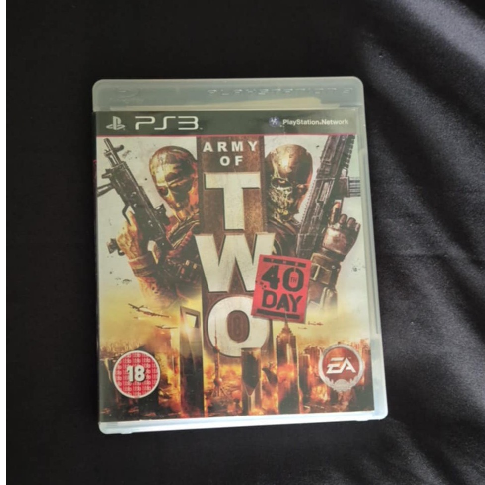 Product photo for sony ps3 Army of TWO - The 40th Day PS3 Game.