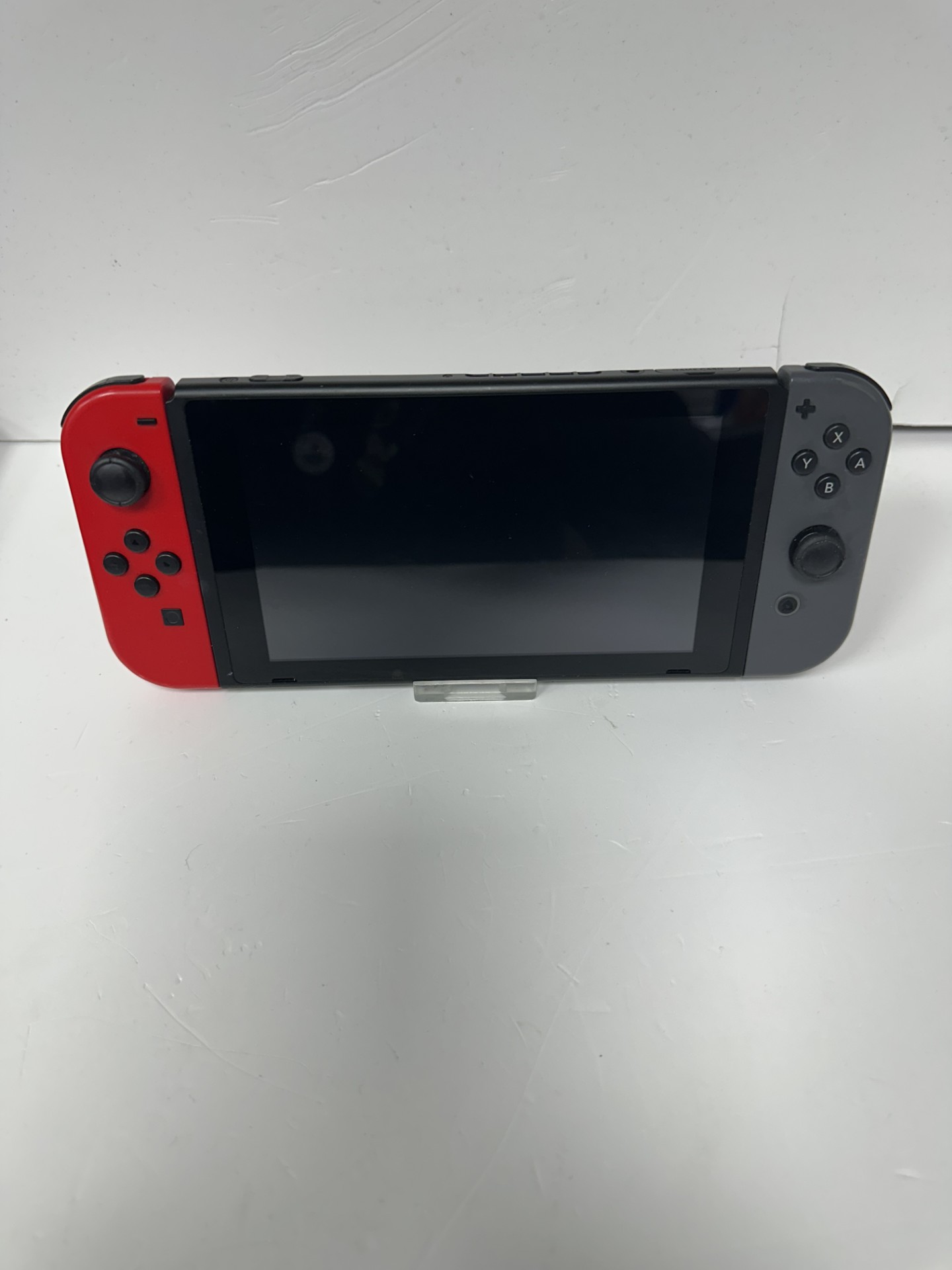 Product photo for NINTENDO SWITCH BLACK RED/GREY JOY CON UNBOXED