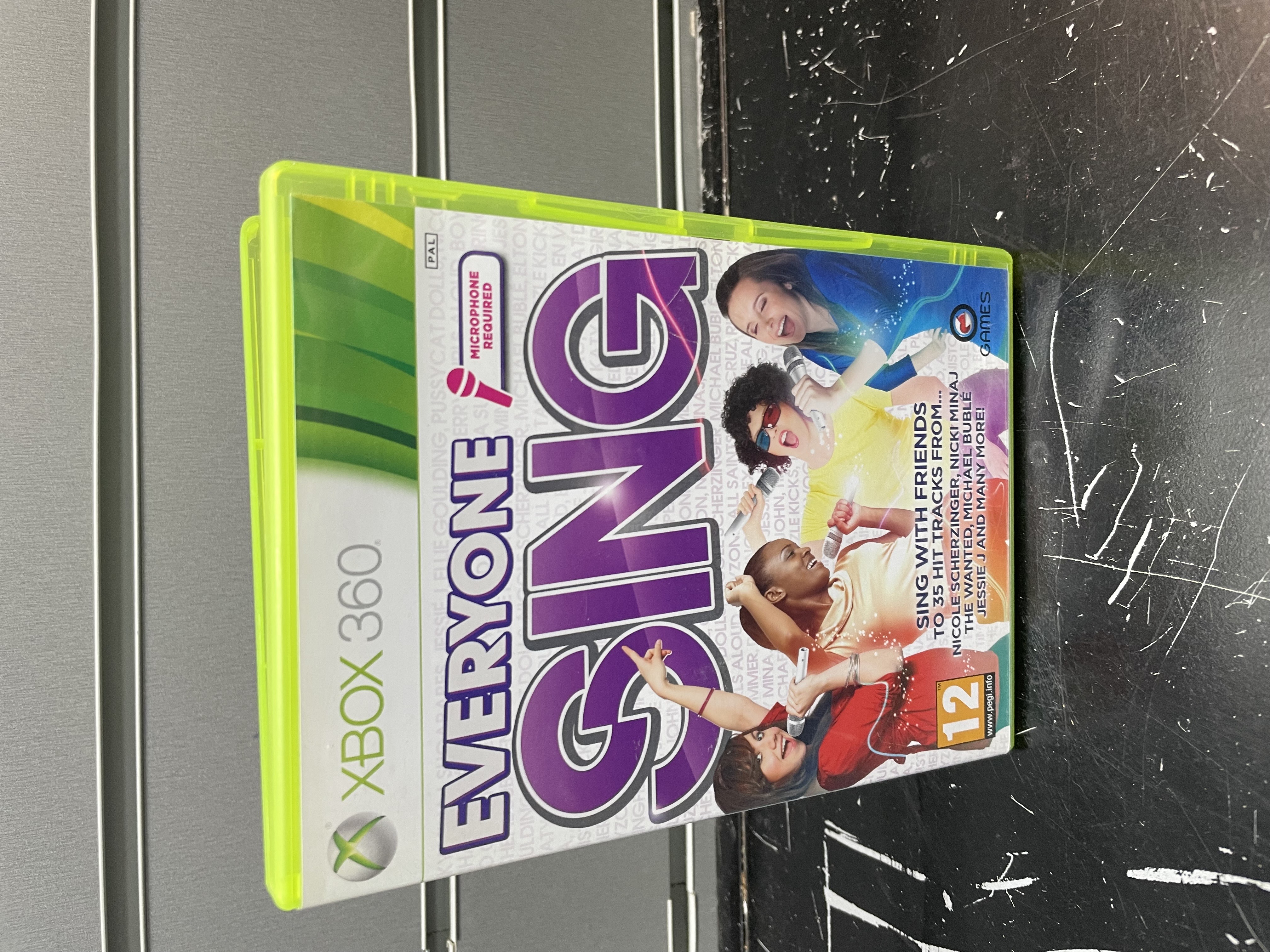 Product photo for Everyone sing xbox 360