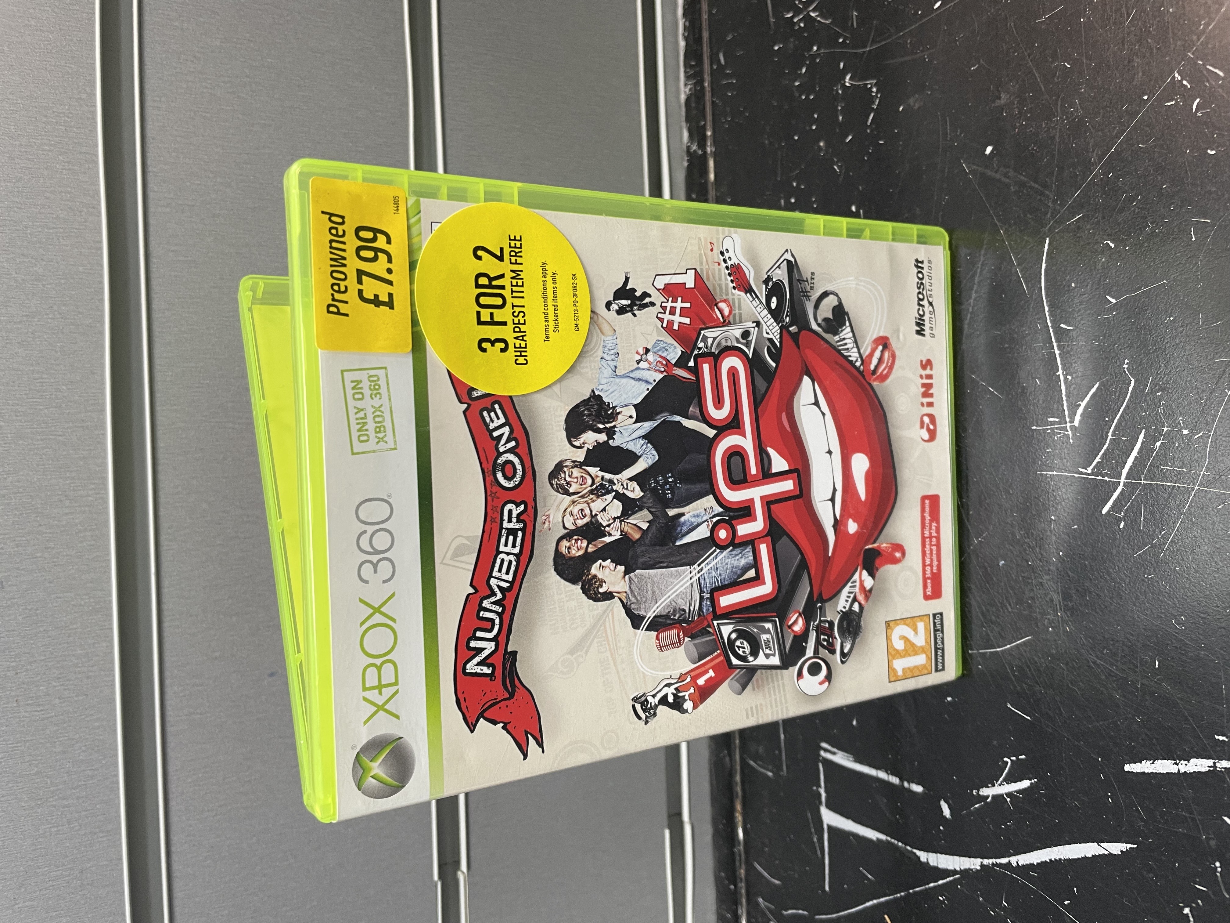 Product photo for LIPS XBOX 360