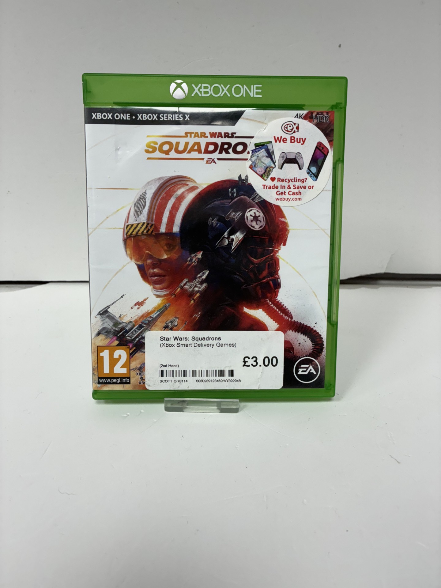 Product photo for STARWARS SQUADRONS XBOX GAME