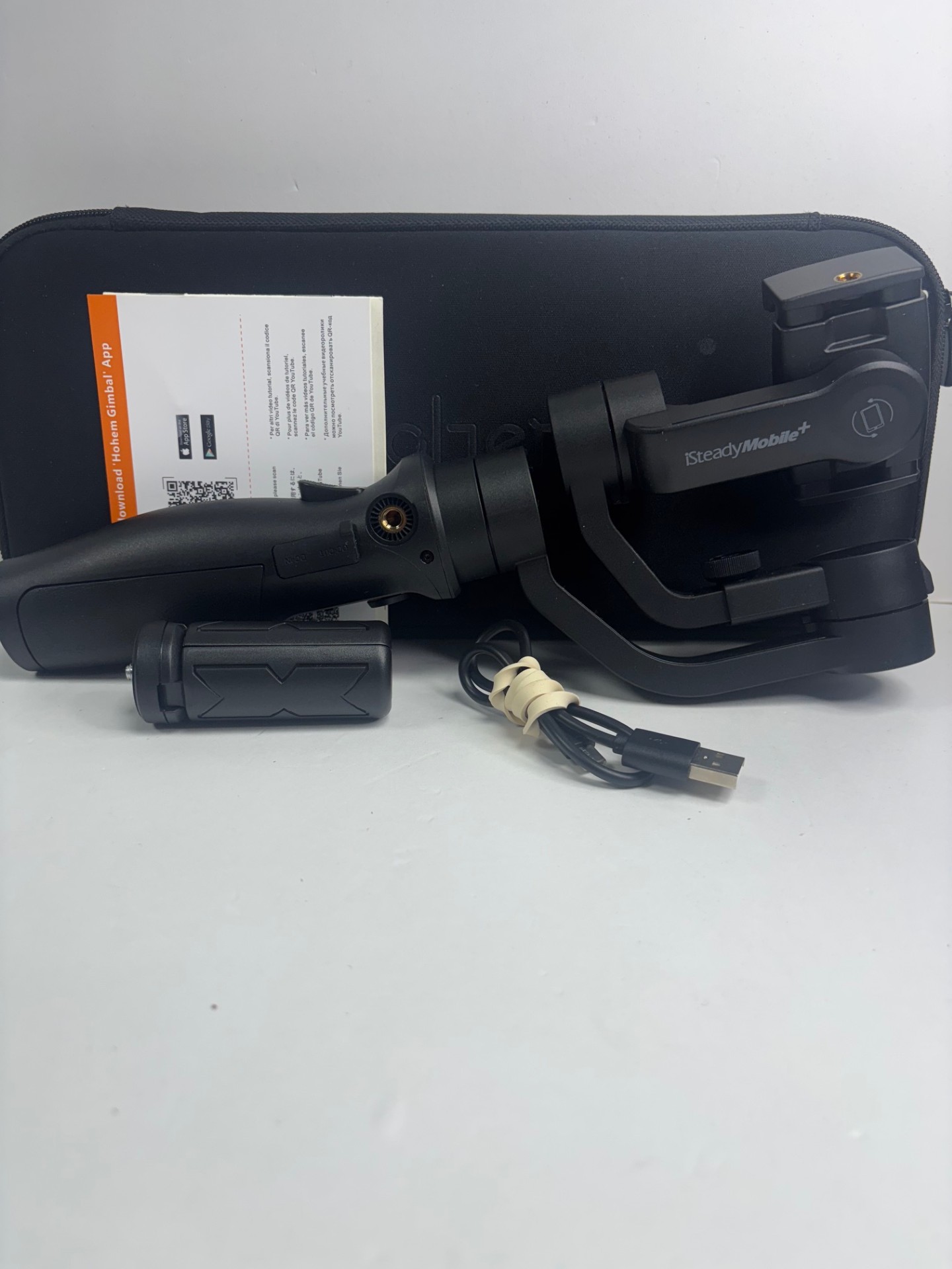 Product photo for HOHEM ISTEADY MOBILE STABILIZER hohem iSteady Mobile Plus Kit Smartphone Gimbal Stabilizer