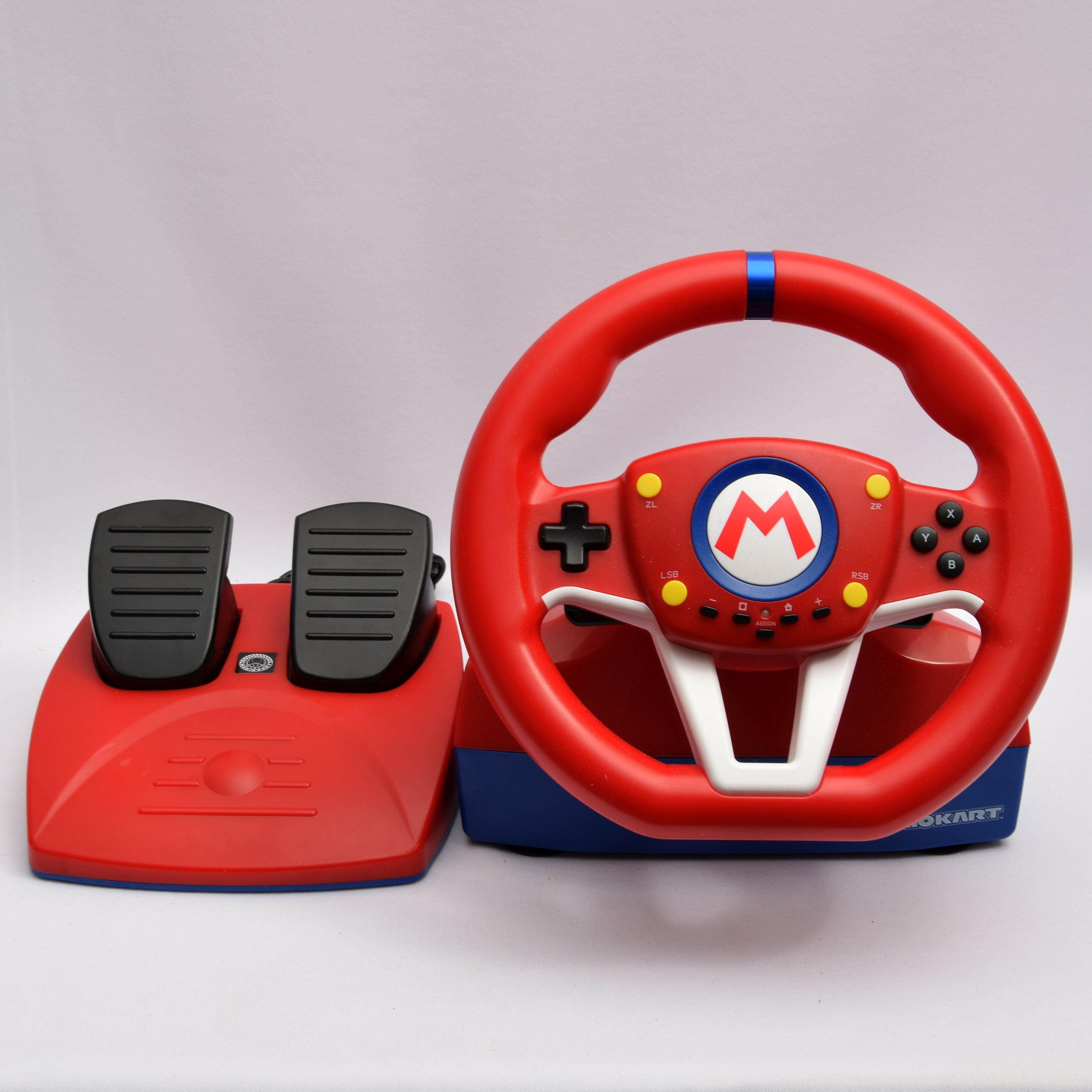 Product photo for HORI Mario Kart Racing Wheel Pro Mini for Nintendo Switch NSW-204A (U)