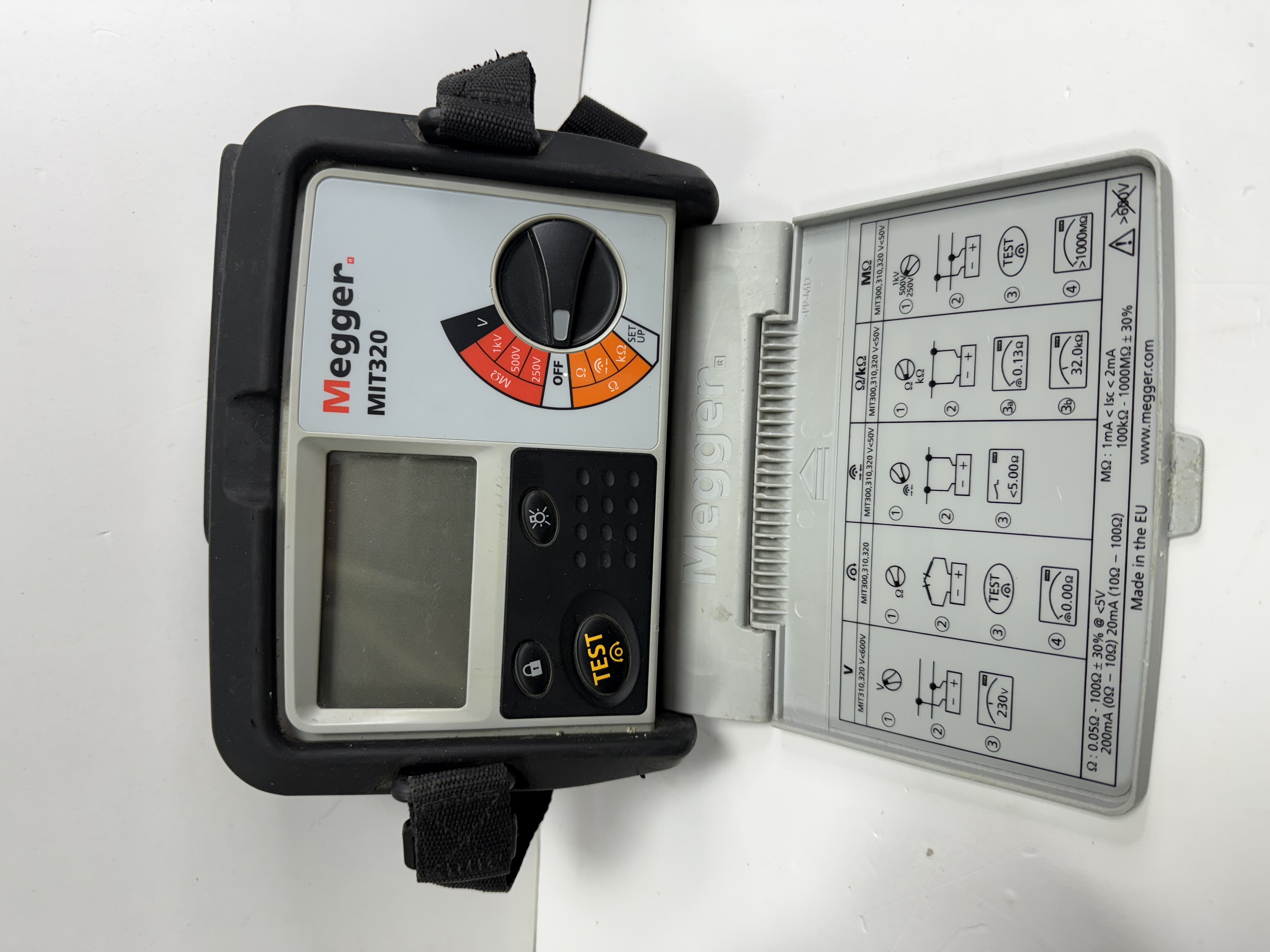 Product photo for MEGGER Megger MIT300 Insulation & Continuity Tester,