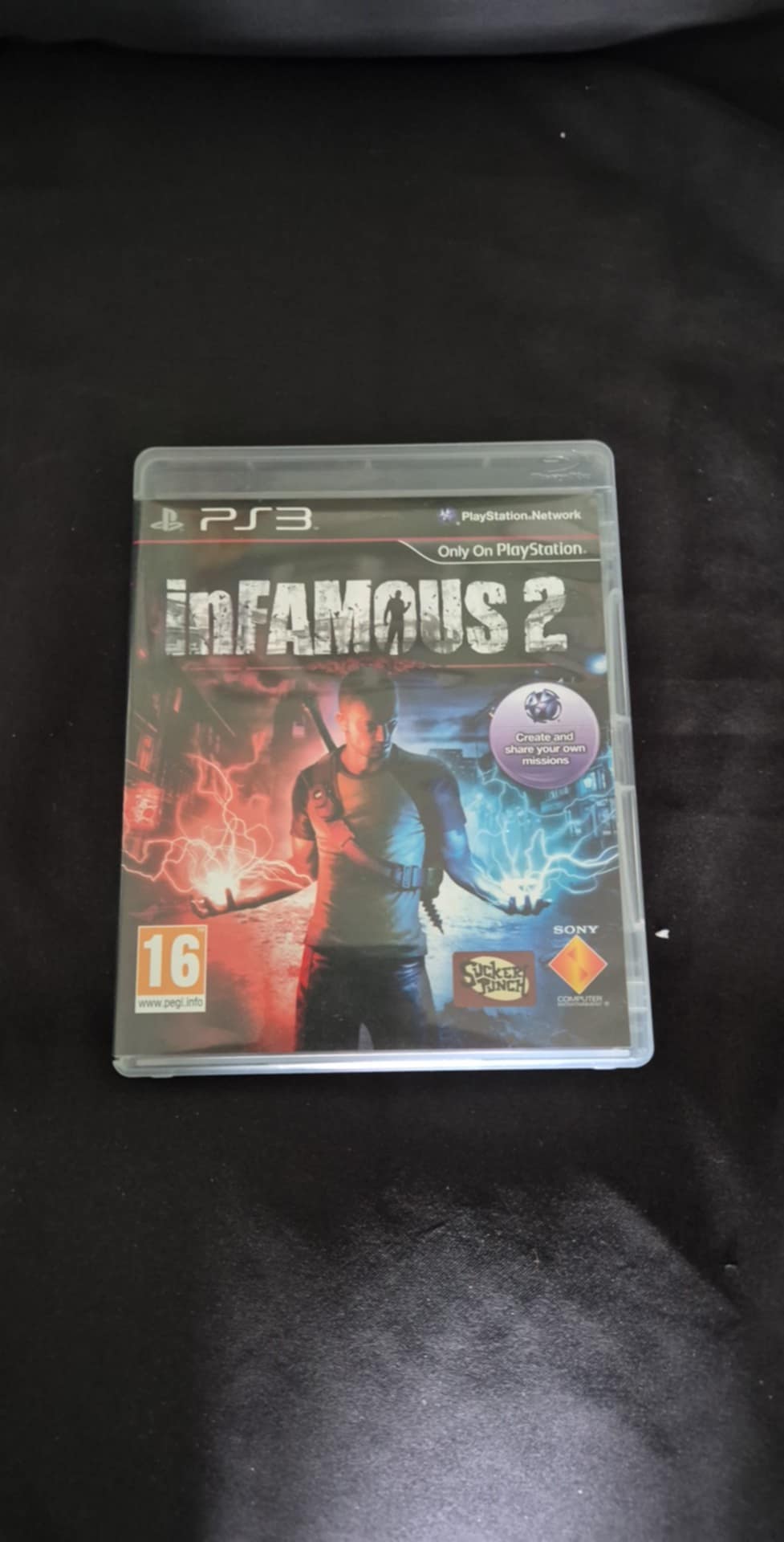Product photo for sony ps3 Infamous 2 ps3 game