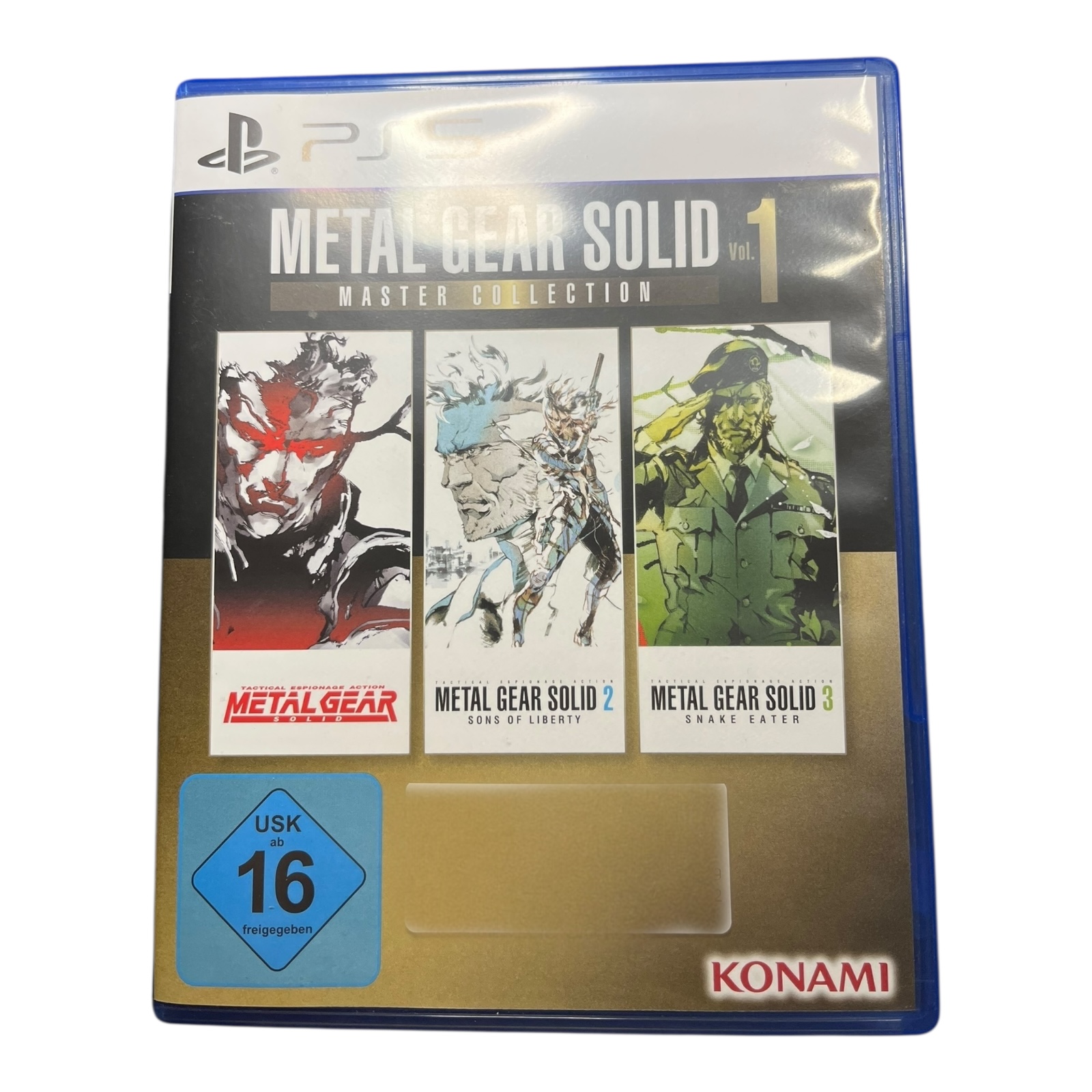 Product photo for Metal Gear Solid: Master Collection Vol. 1 – PS5 (Used, Excellent Condition)